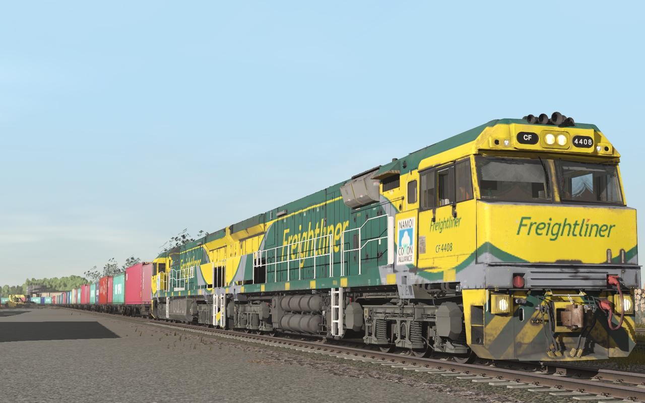 Trainz Plus DLC - CFCLA, RailFirst, Freightliner GE C44aci Pack