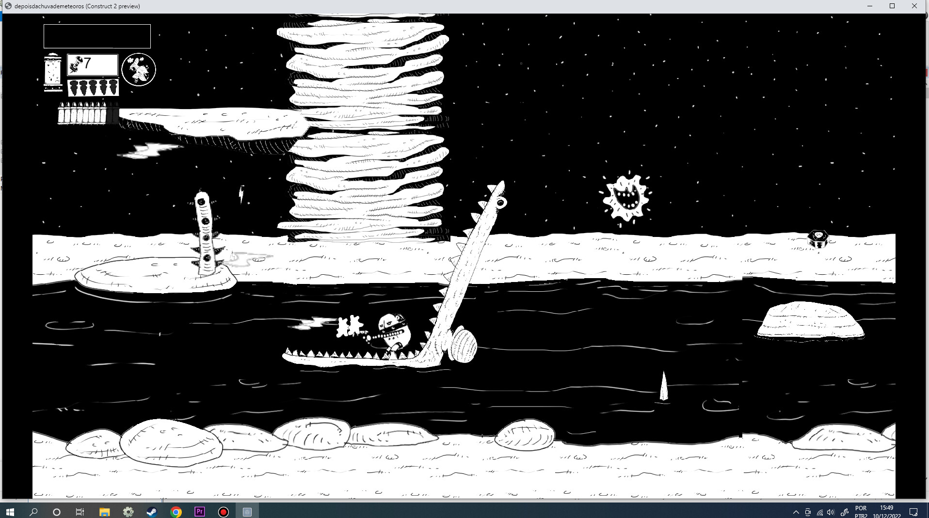 after the meteor shower