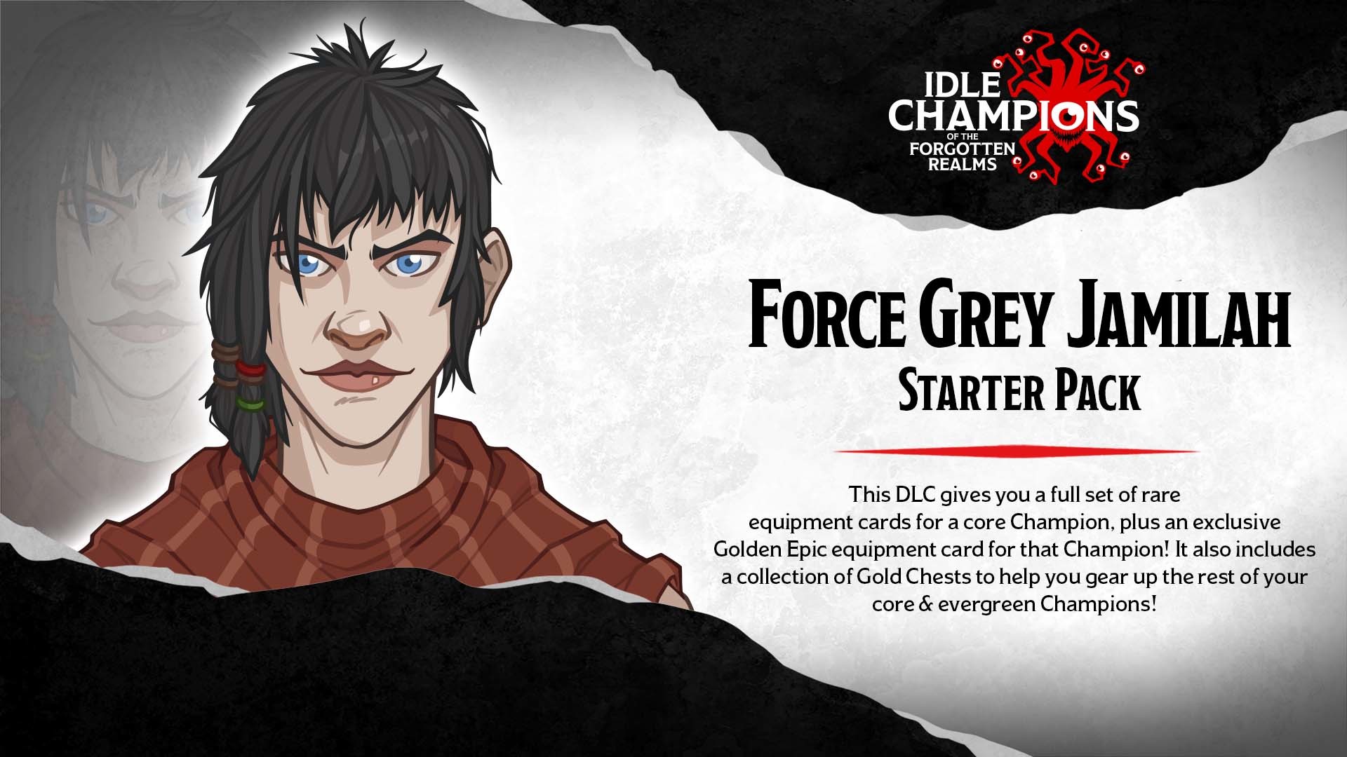 Idle Champions - Force Grey Jamilah Starter Pack