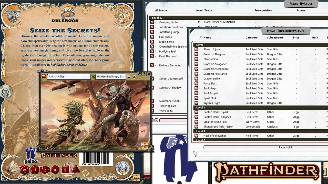 Fantasy Grounds - Pathfinder 2 RPG - Pathfinder Secrets of Magic