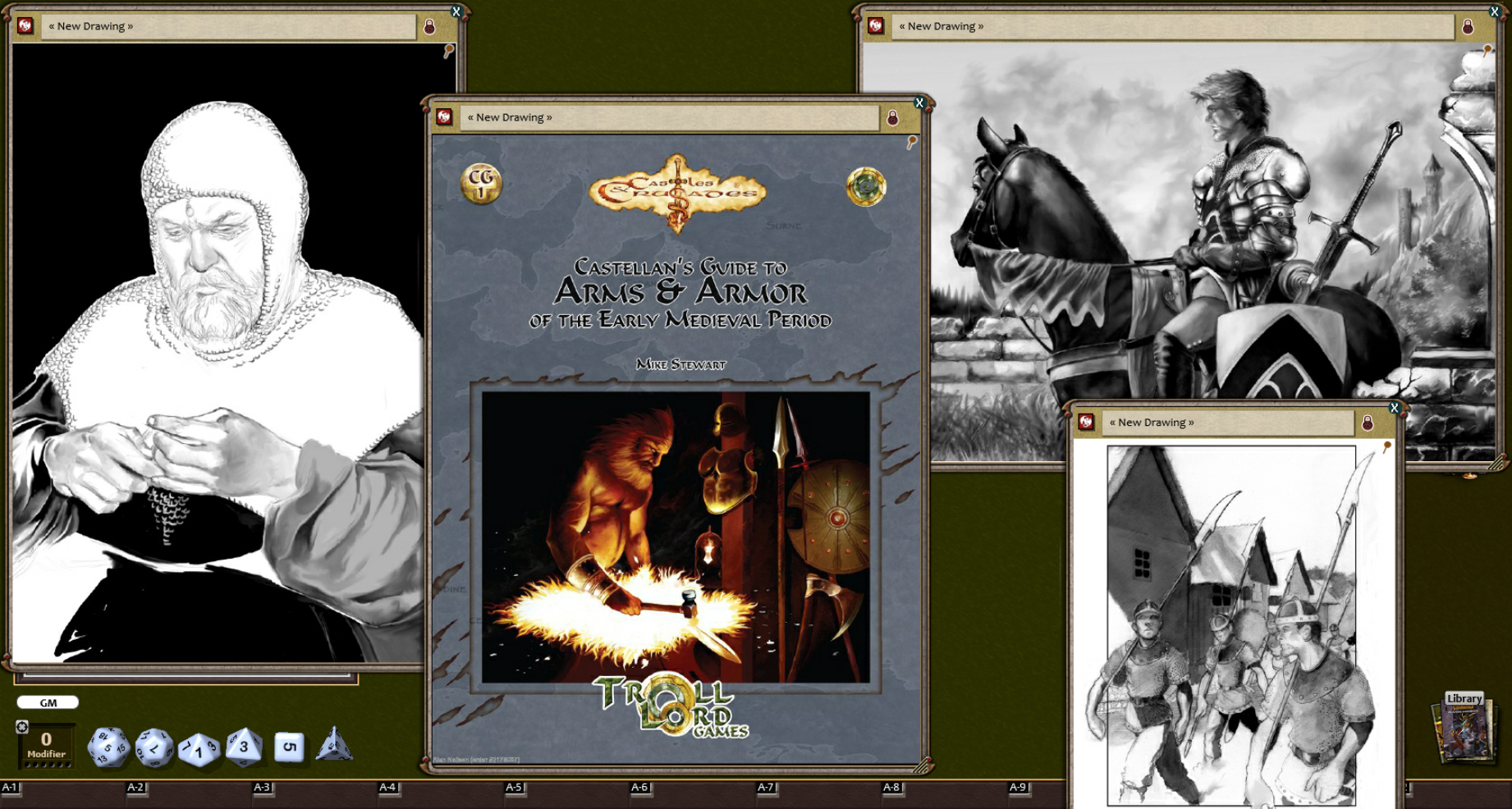 Fantasy Grounds - Castellan's Guide to Arms & Armor (Castles & Crusades)