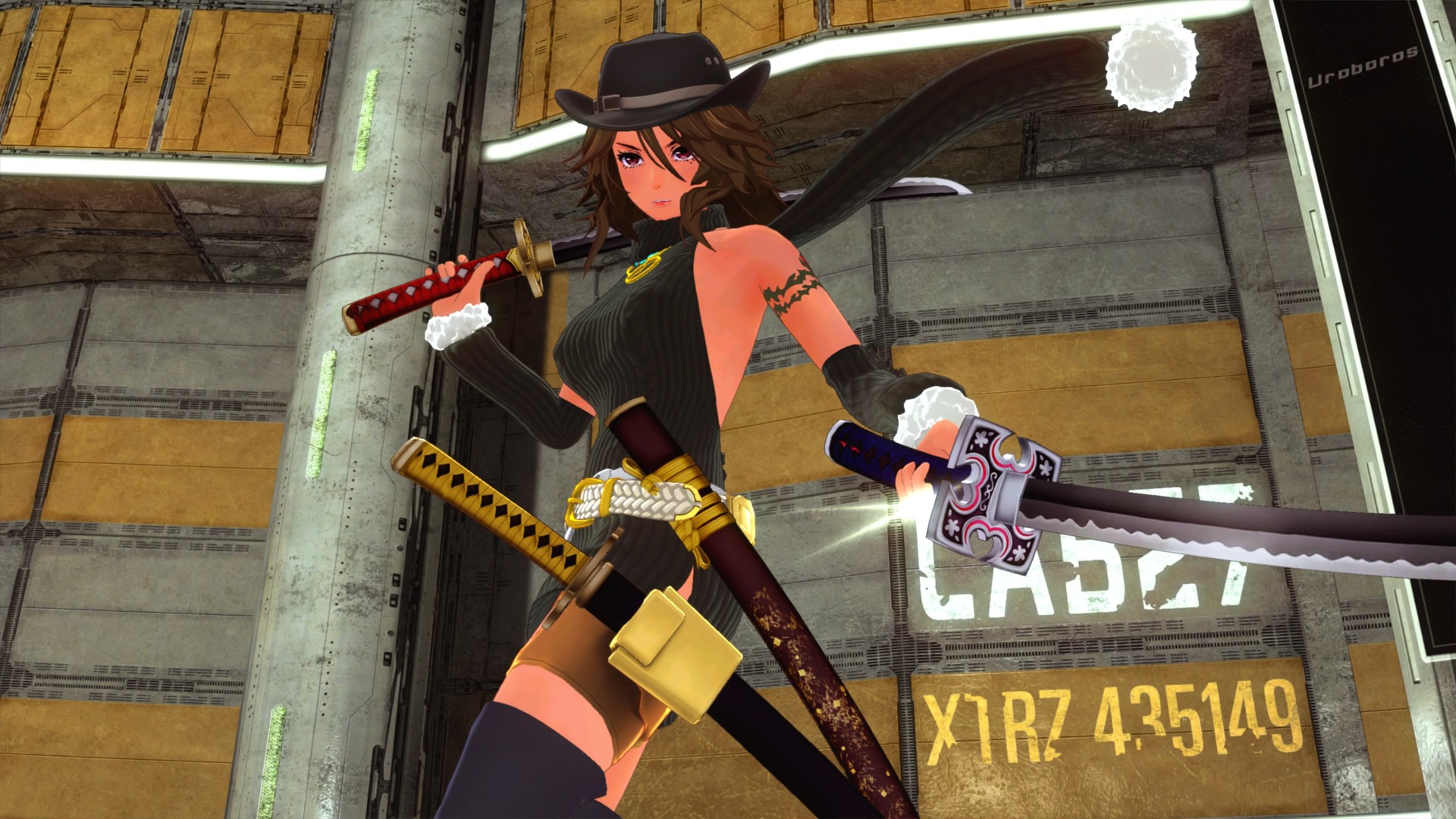 OneeChanbara ORIGIN - Exclusive Aya Costume: Aya's Fashionable Wear Bubble Tea Black
