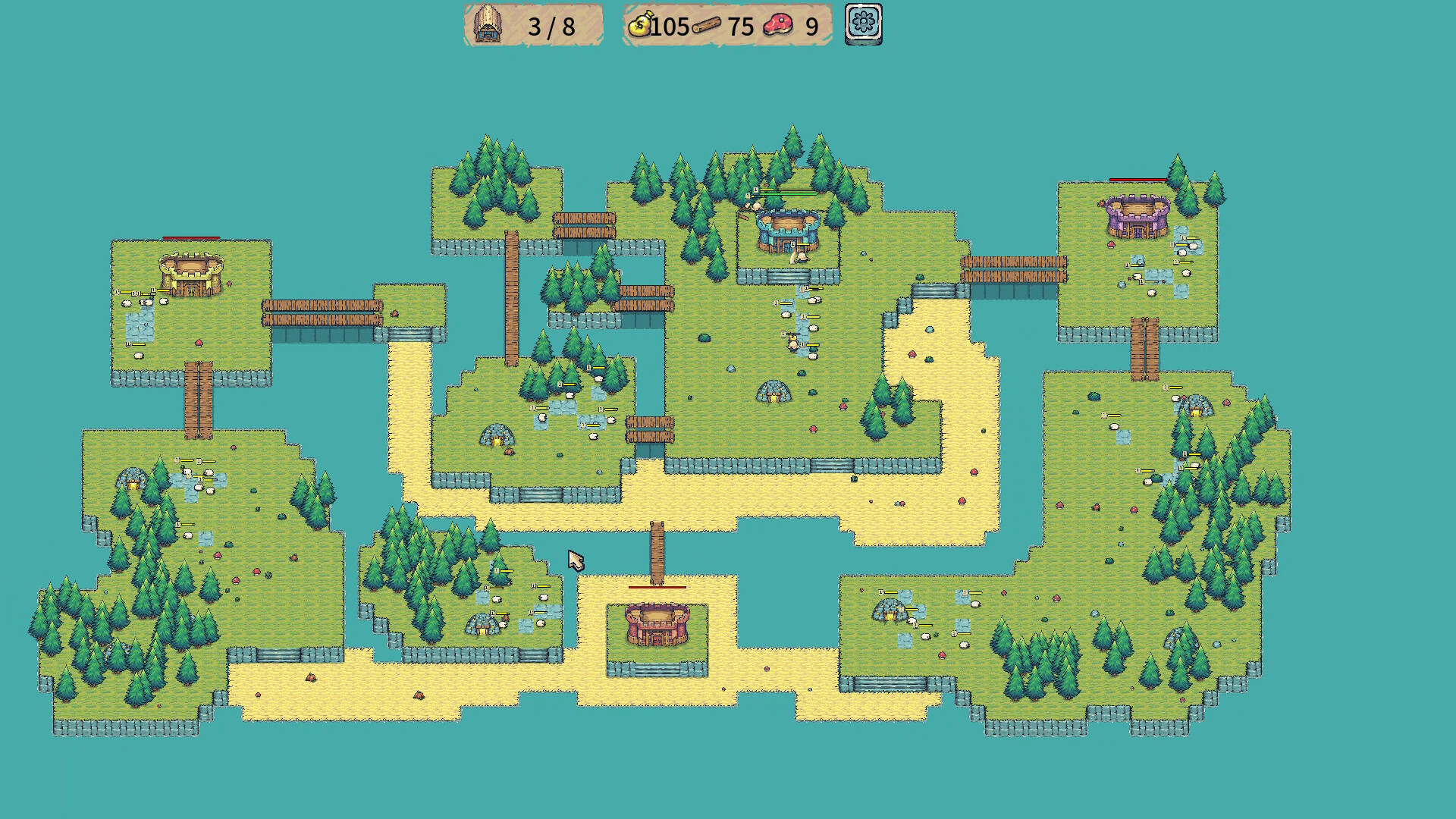 Four Mini Kingdoms War