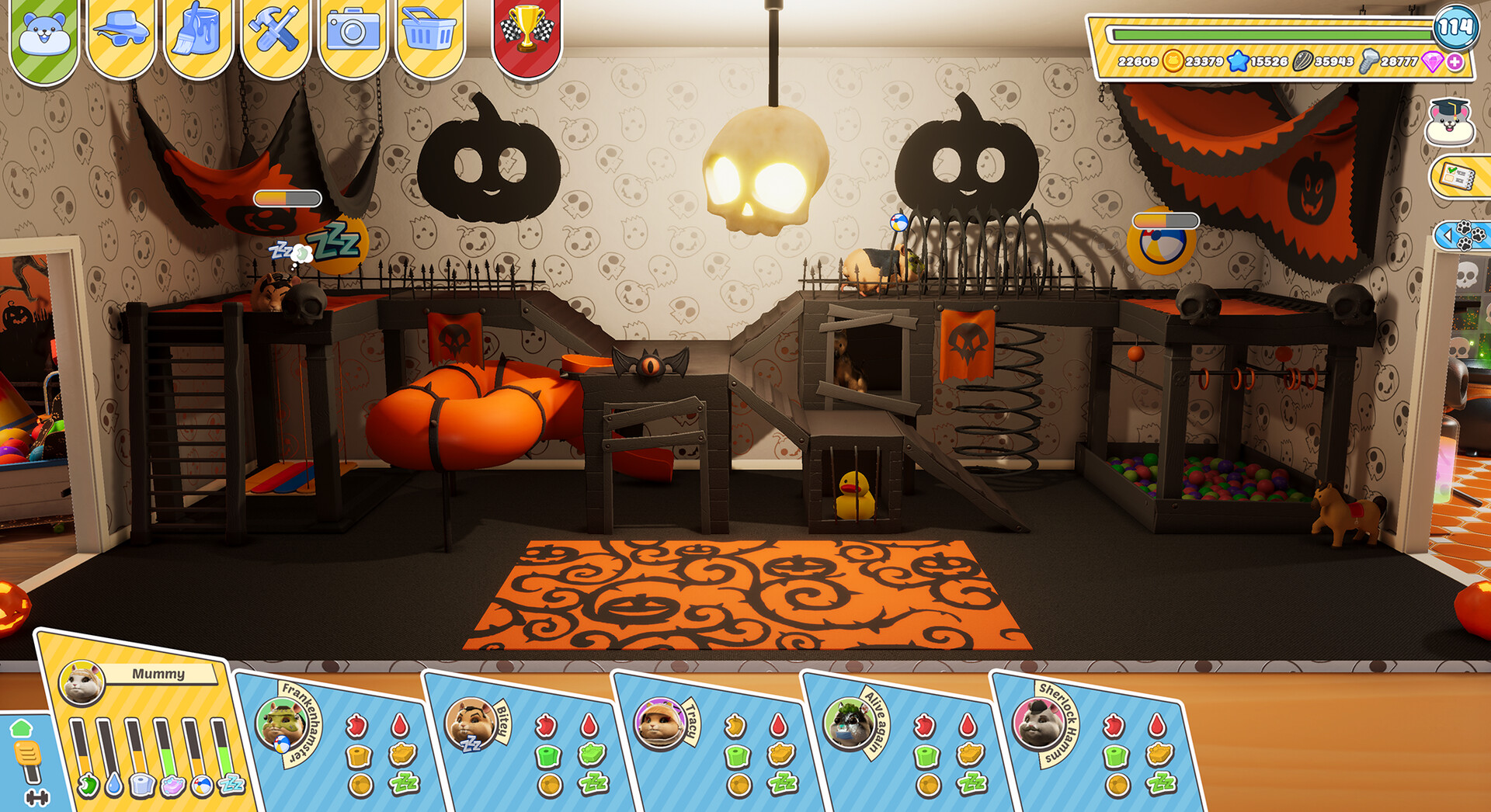 Hamster Playground - Spooky Hamster House DLC