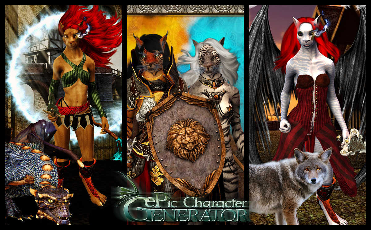 ePic Character Generator - Season #1: Anthro Female