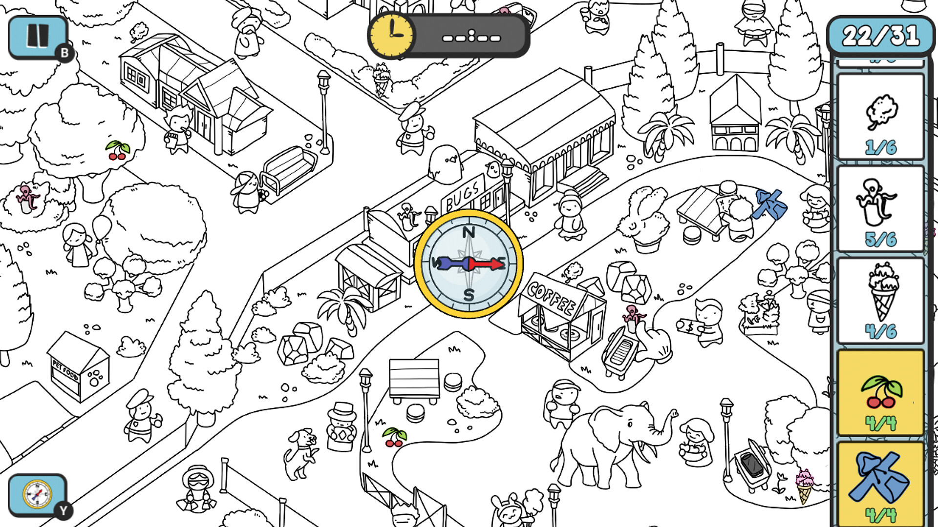 Doodle Hunt: Search Hidden Items