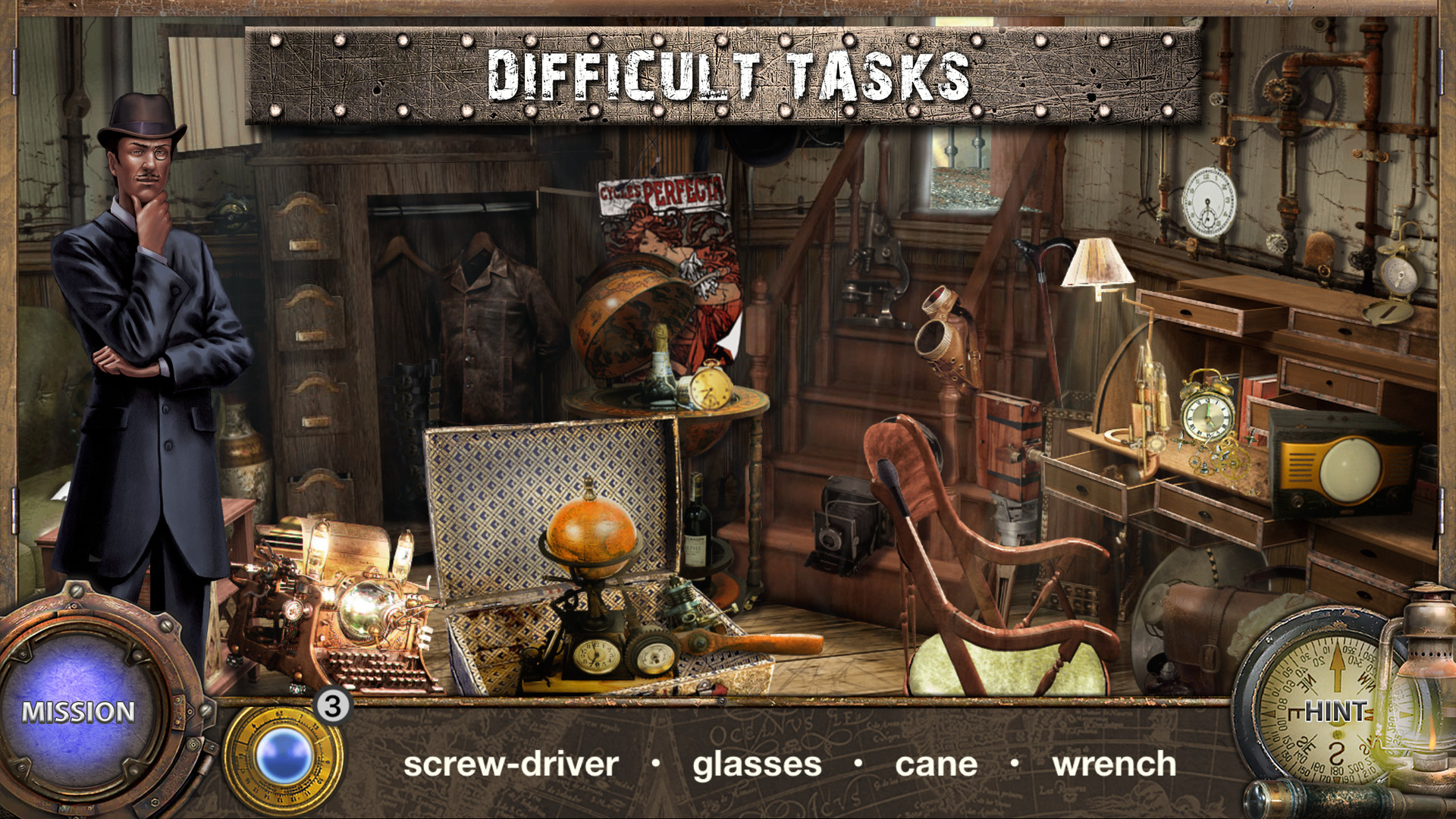 Hidden Objects - Around the World in 80 days