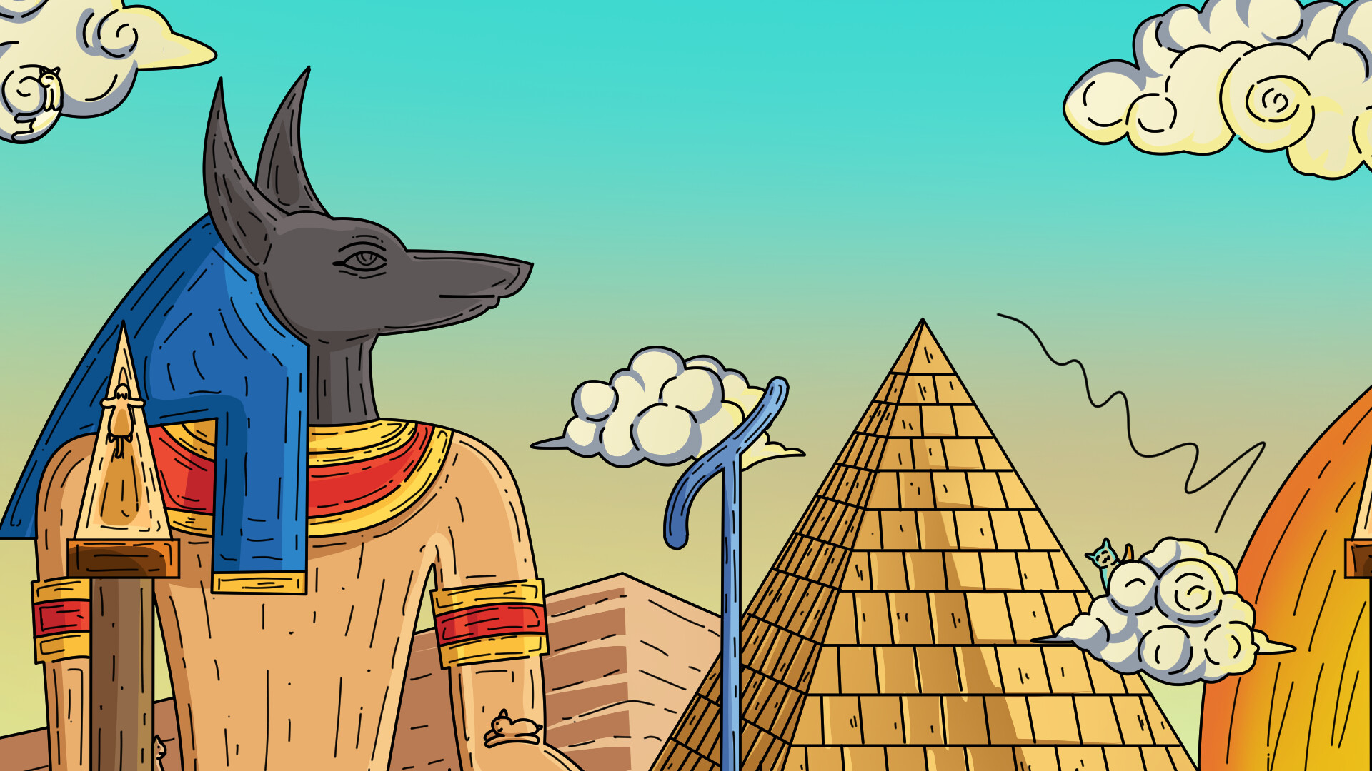 100 Egypt Cats