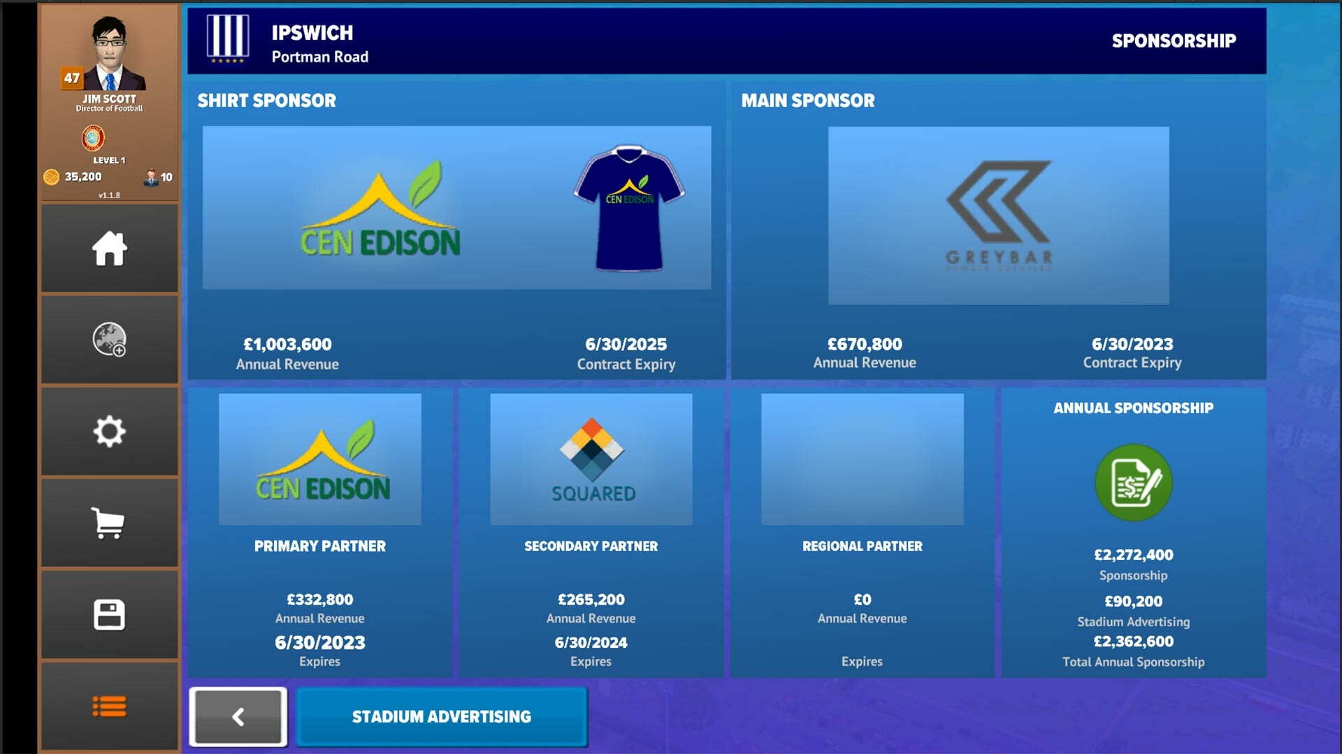 Football Club Management 2023