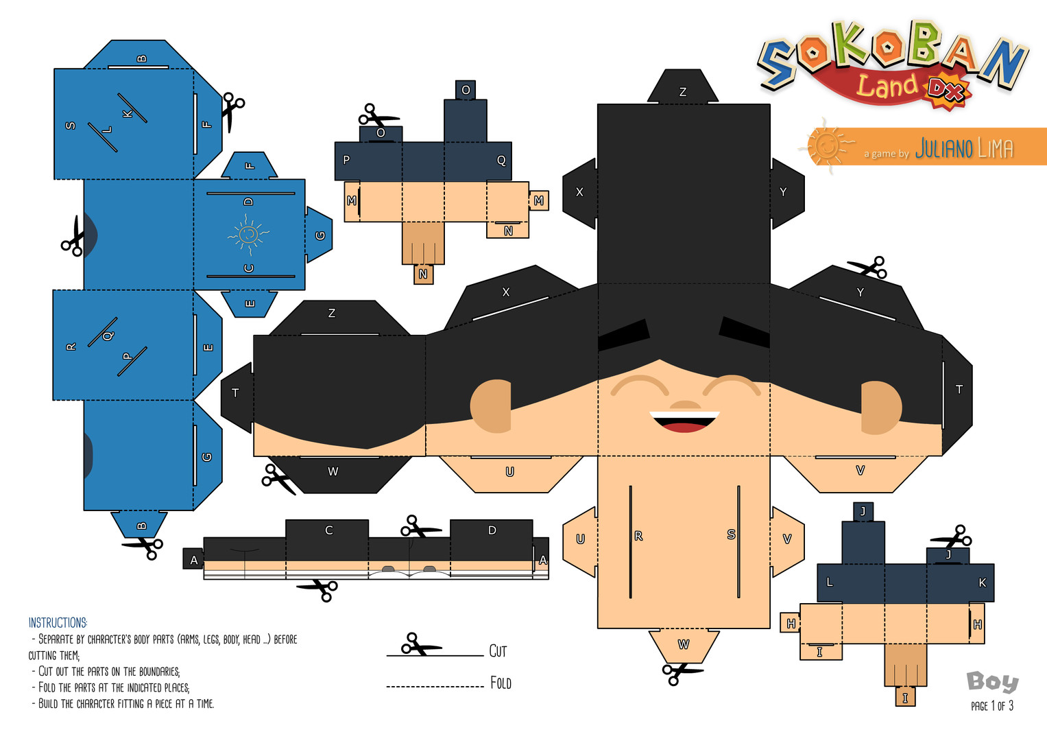 Sokoban Land DX - PaperToys