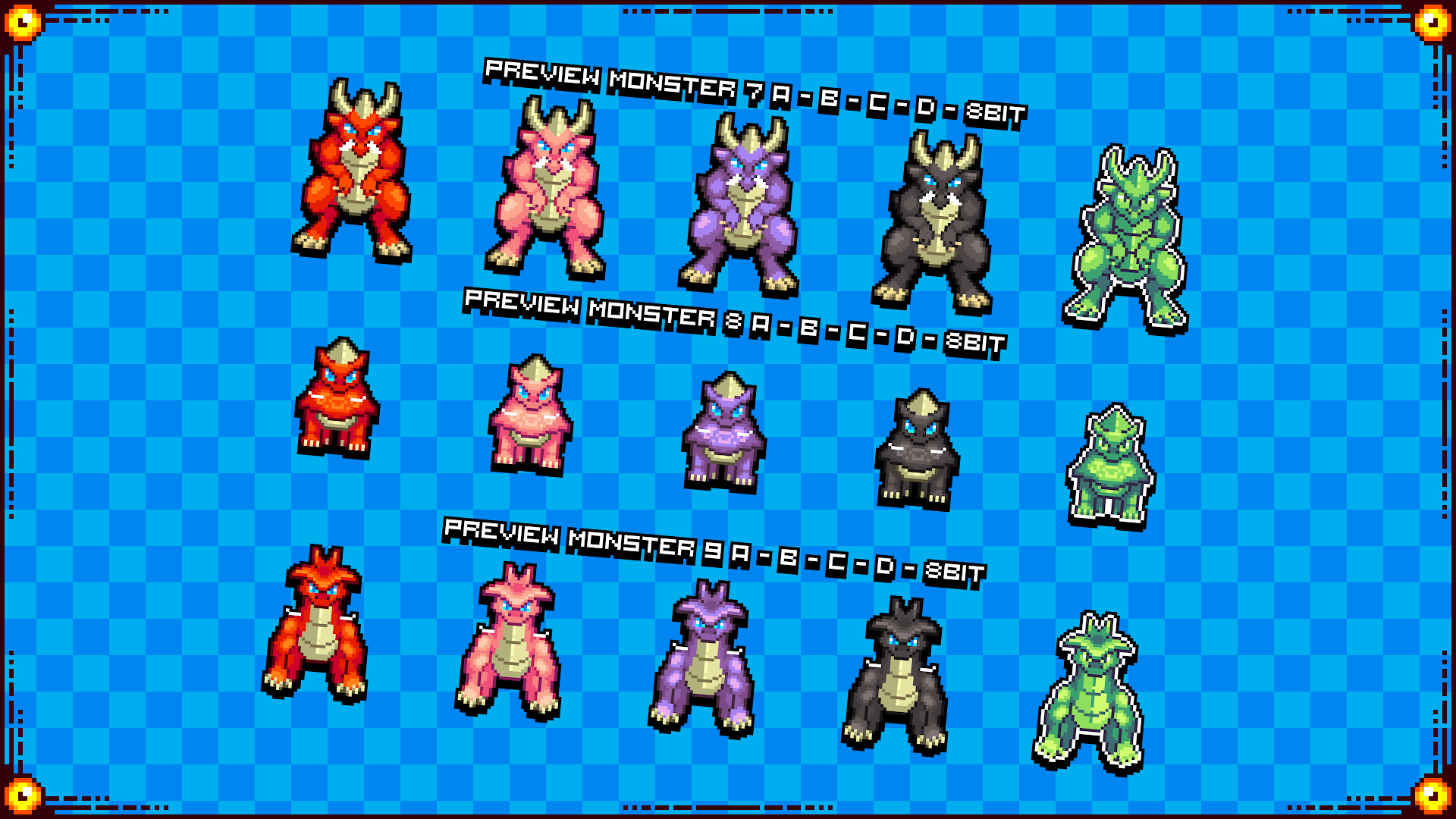 RPG Maker MZ - RPG Monsters Asset Pack 1