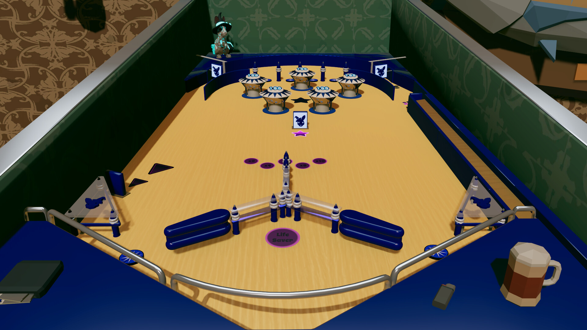 Roxy Raccoon's Pinball Panic - Retro Revival