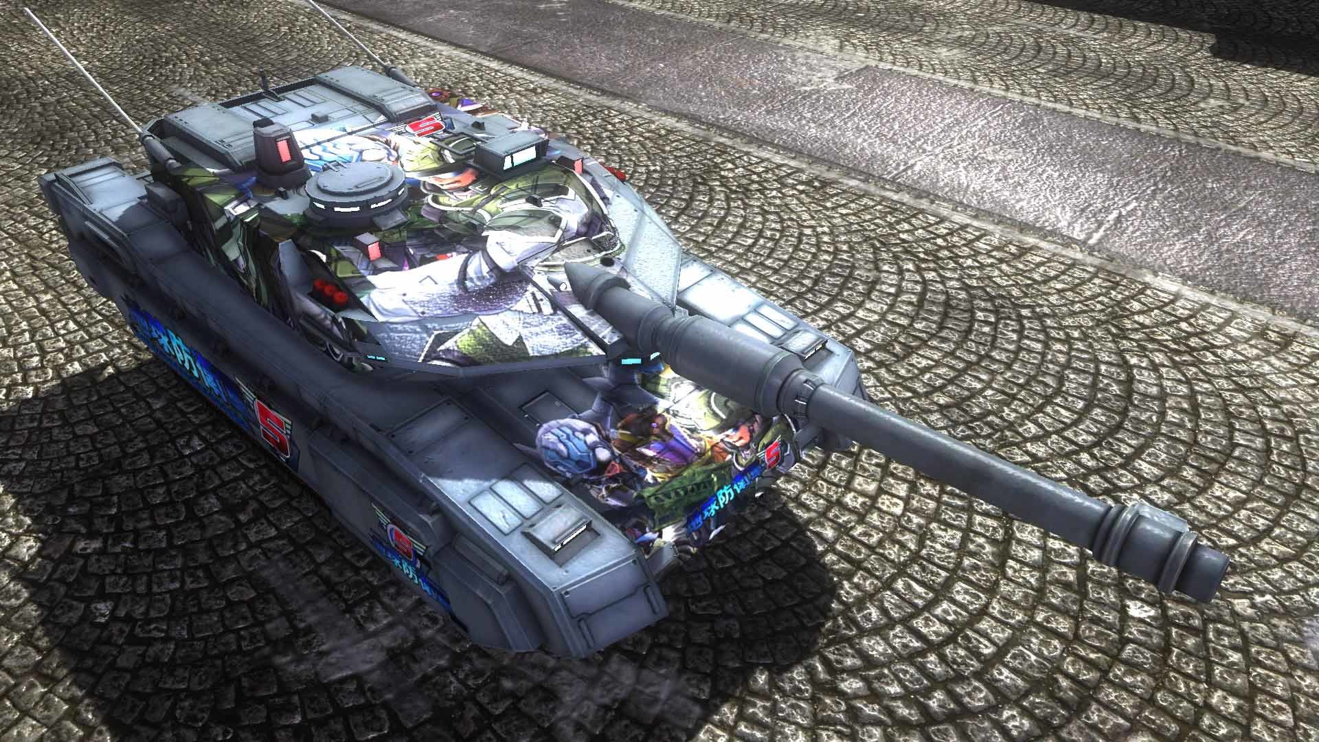EARTH DEFENSE FORCE 5 - Air Raider Piloted Weapon Blacker Number 5