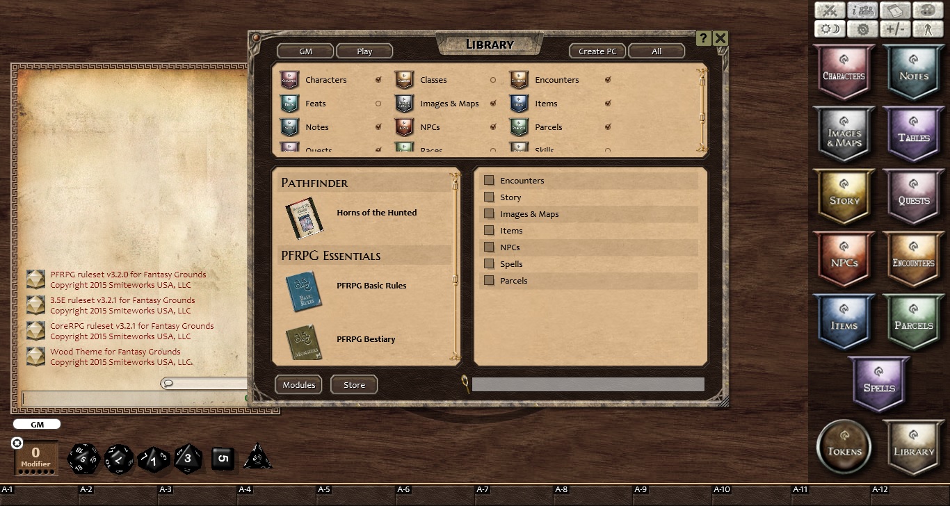Fantasy Grounds - Horns of the Hunted (PFRPG)