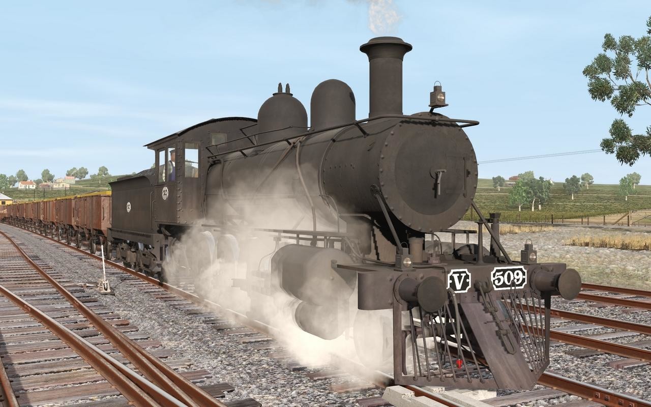 Trainz 2019 DLC - Victorian Railways V class FL Black