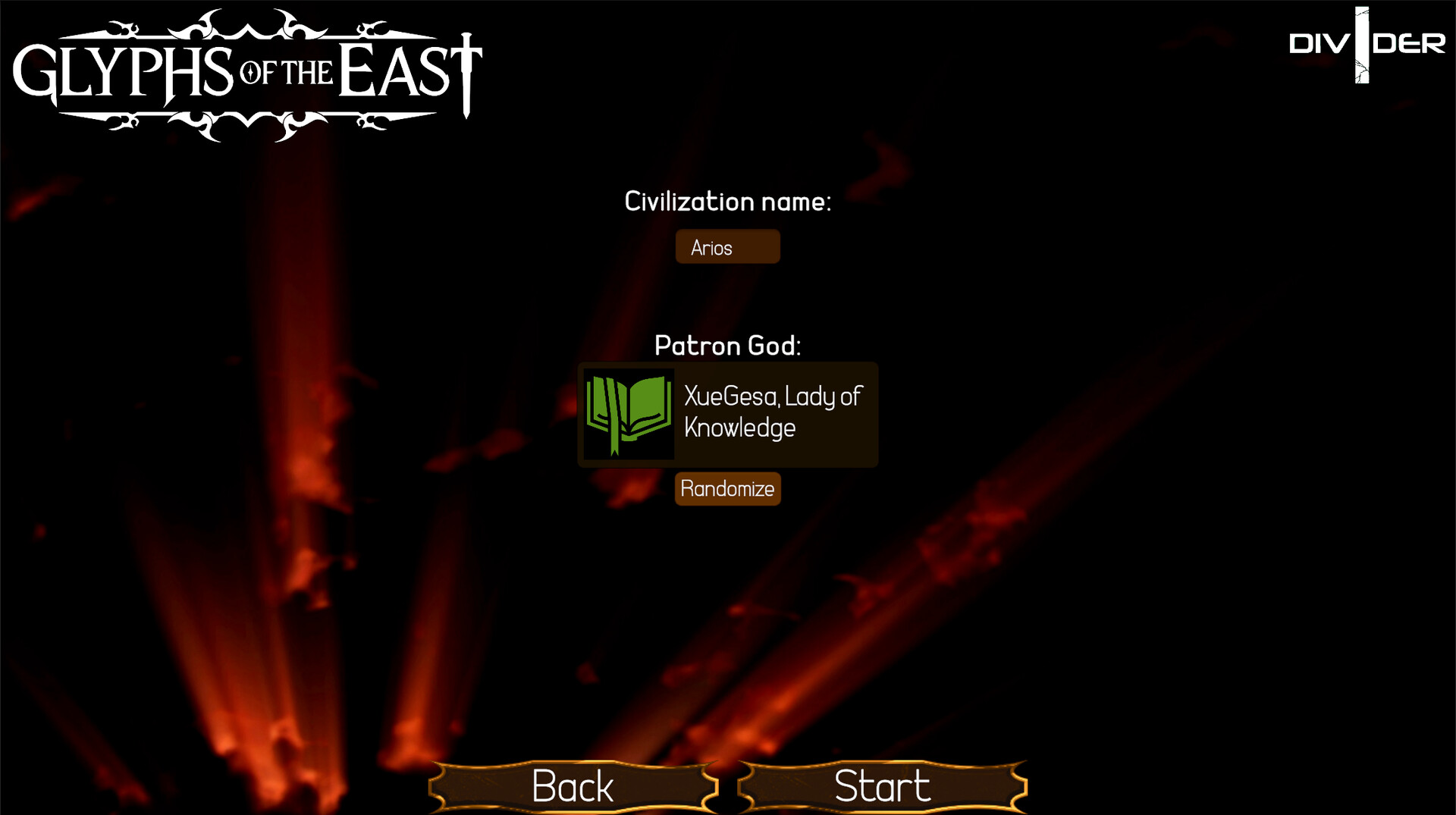 Glyphs Of The East