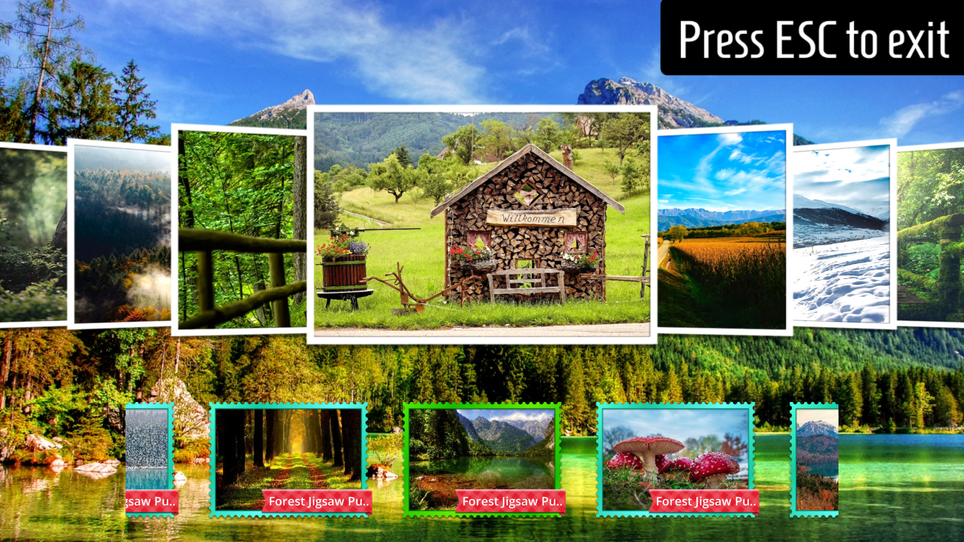 Classic Jigsaw Puzzles - Forest Jigsaw Puzzles