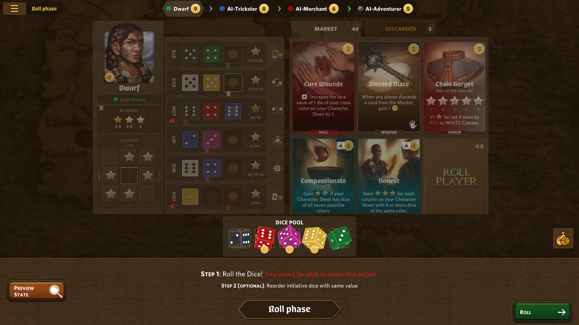 Roll Player - The Board Game