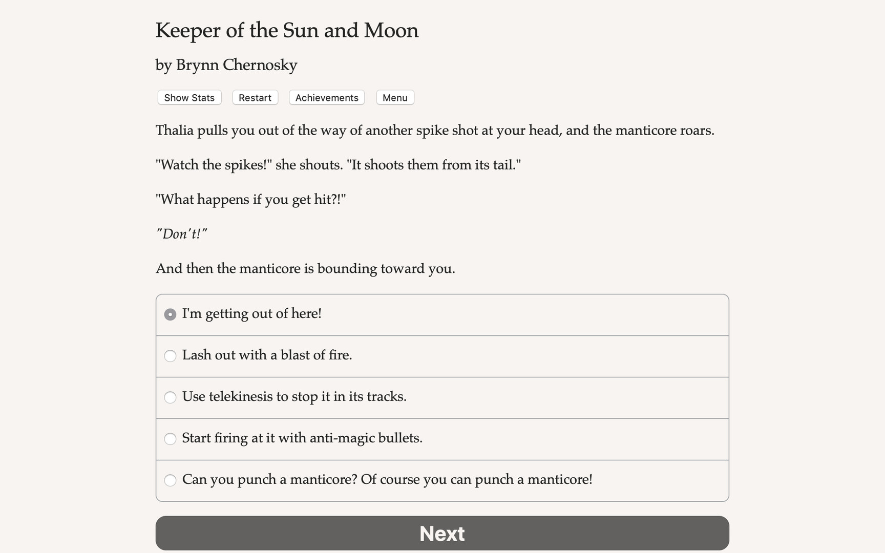 Keeper of the Sun and Moon