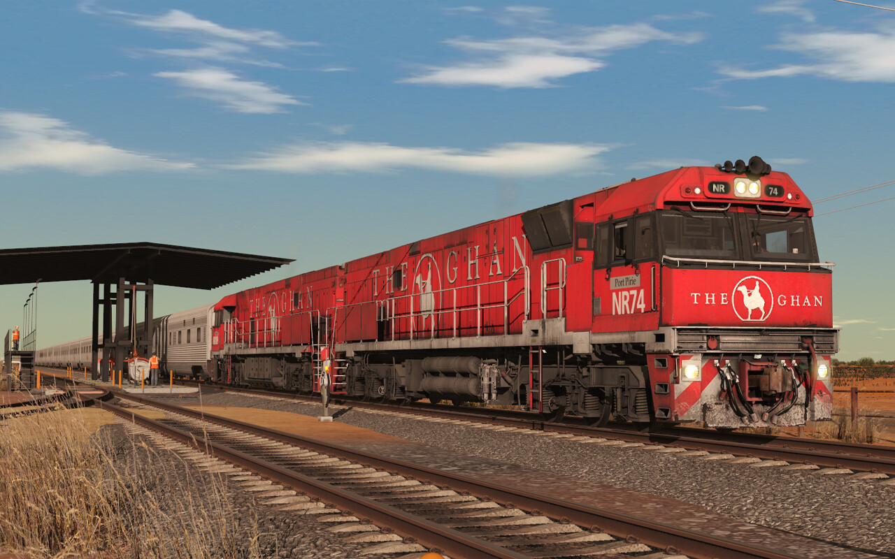 Trainz 2019 DLC - NR Class Locomotive - JBR Ghan Pack