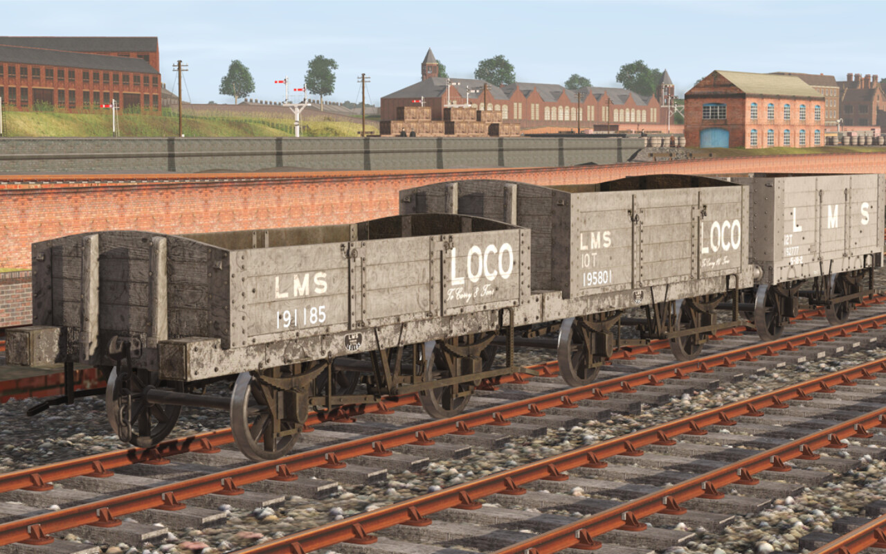 Trainz 2019 DLC - LMS/NSR Wagon Pack 1