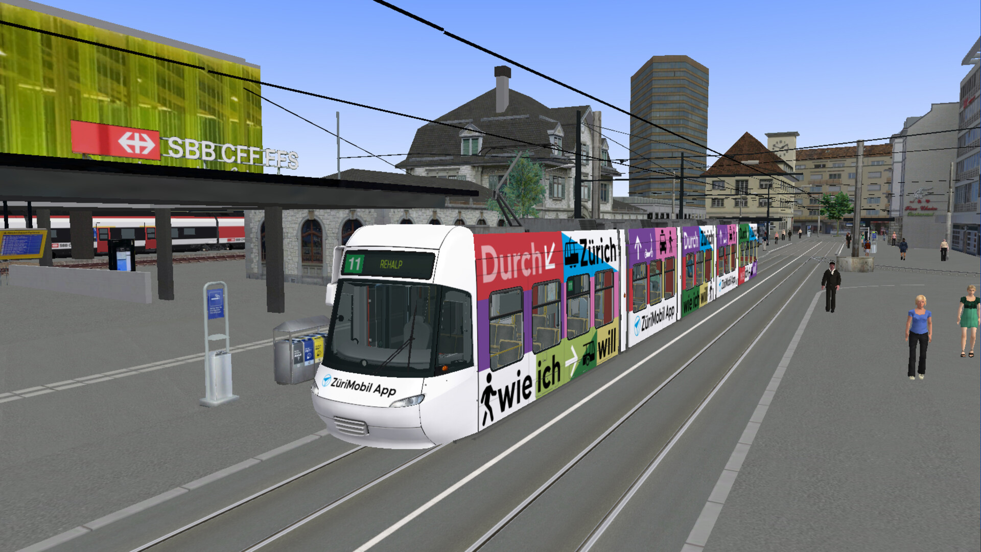 OMSI 2 Add-on Zürich Tram Linie 11