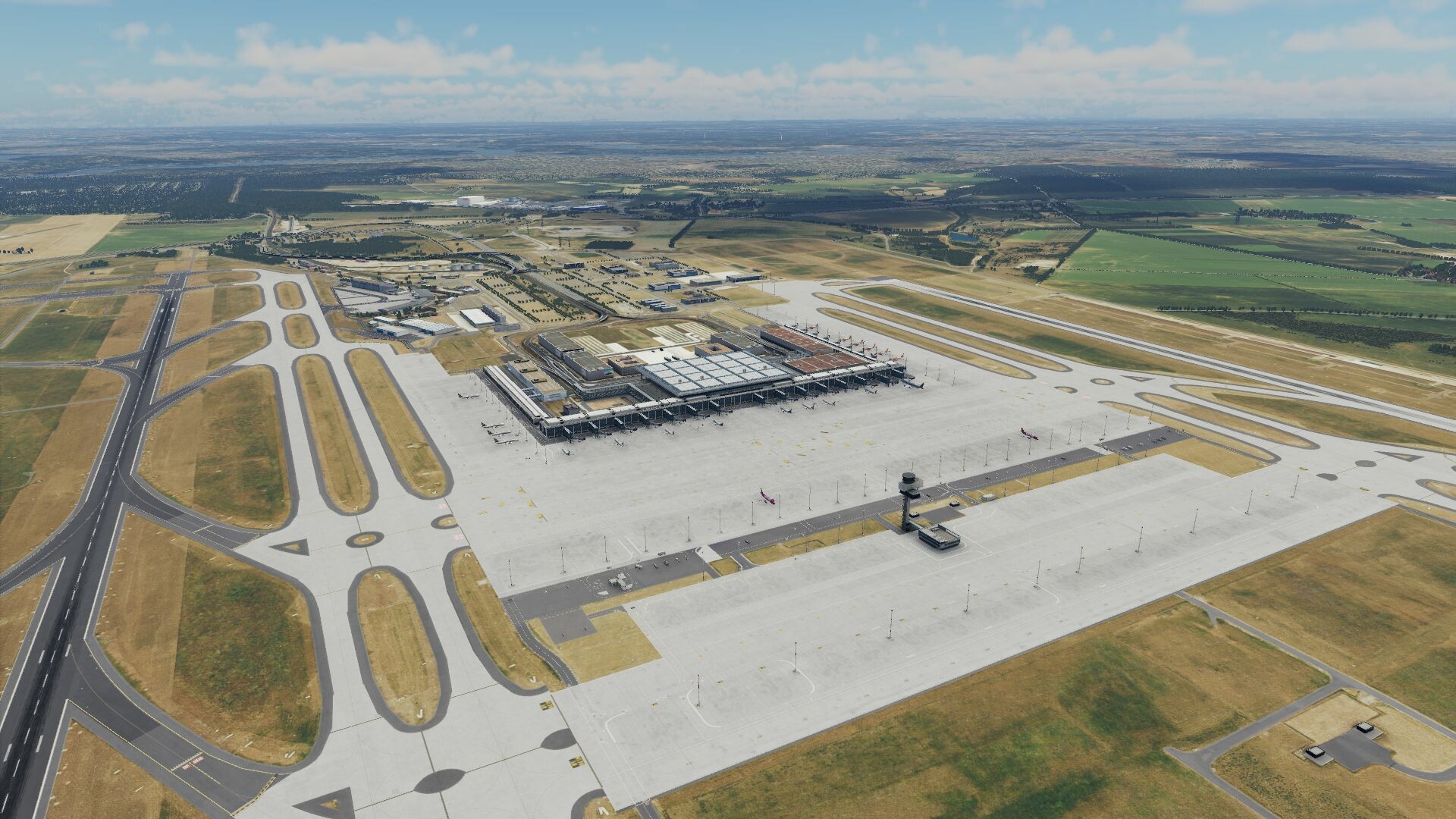 X-Plane 12 Add-on: Aerosoft - Airport Berlin Brandenburg V2
