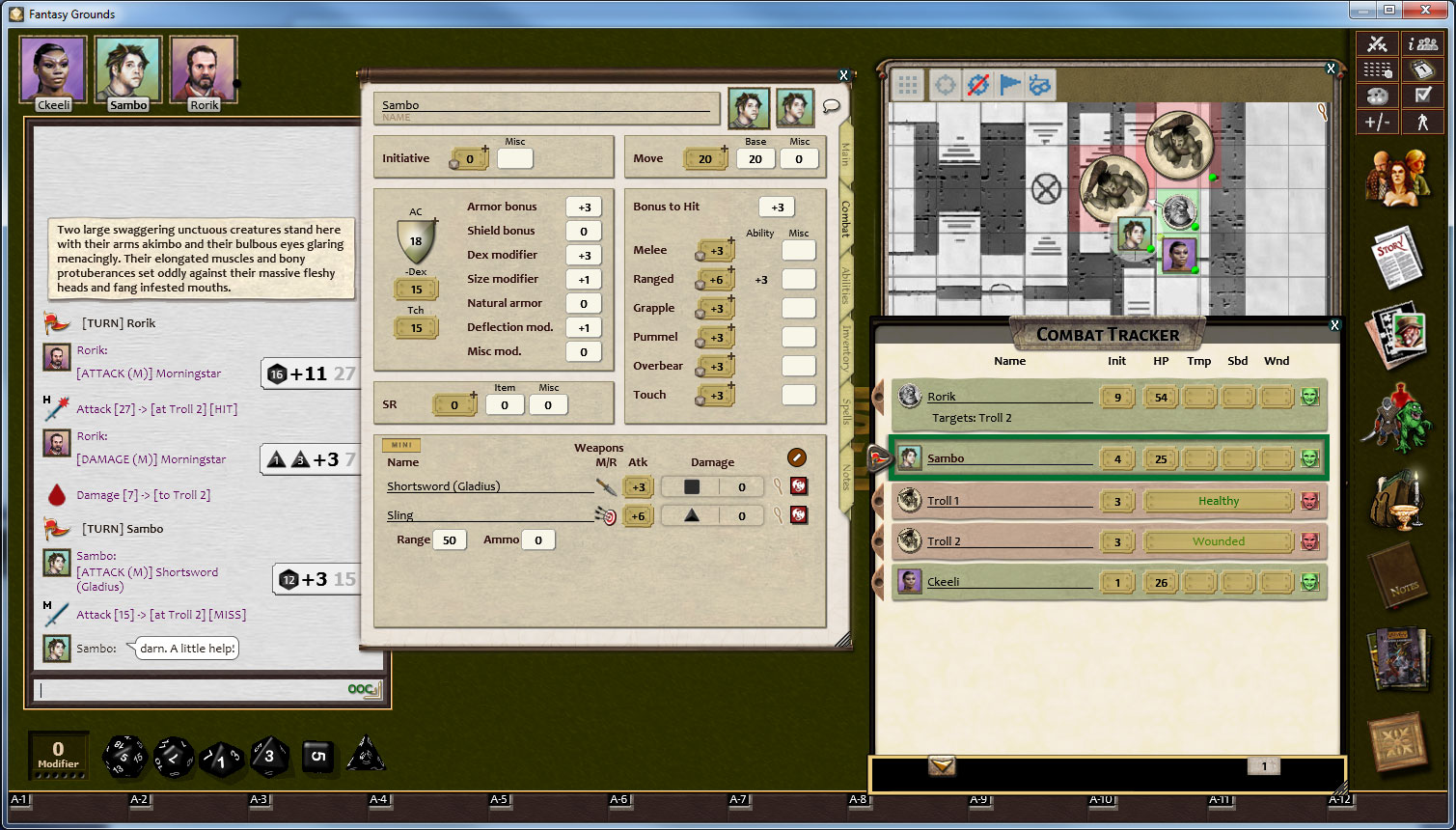 Fantasy Grounds - C&C: A3 The Wicked Cauldron