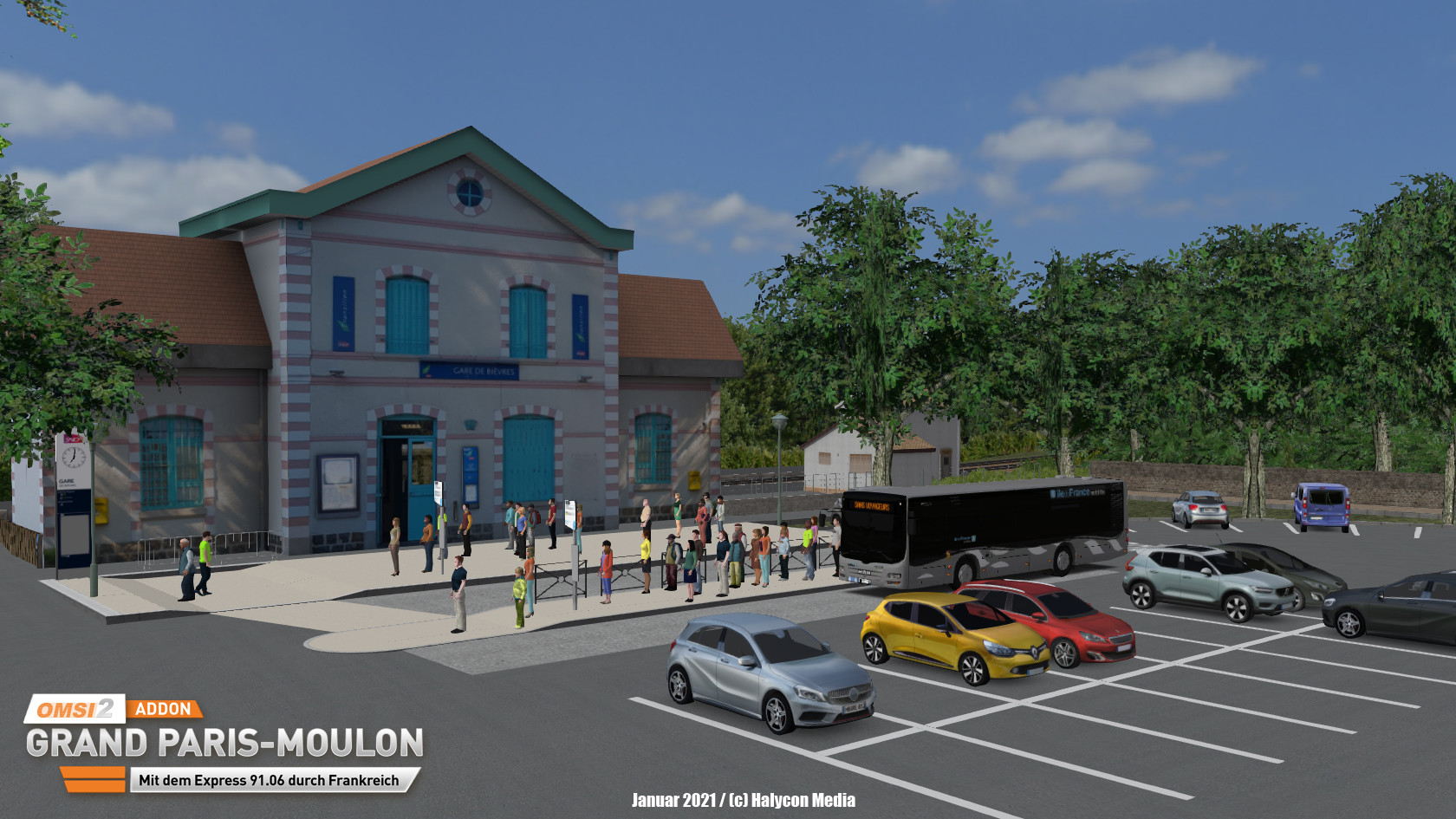 OMSI 2 Add-on Grand Paris-Moulon