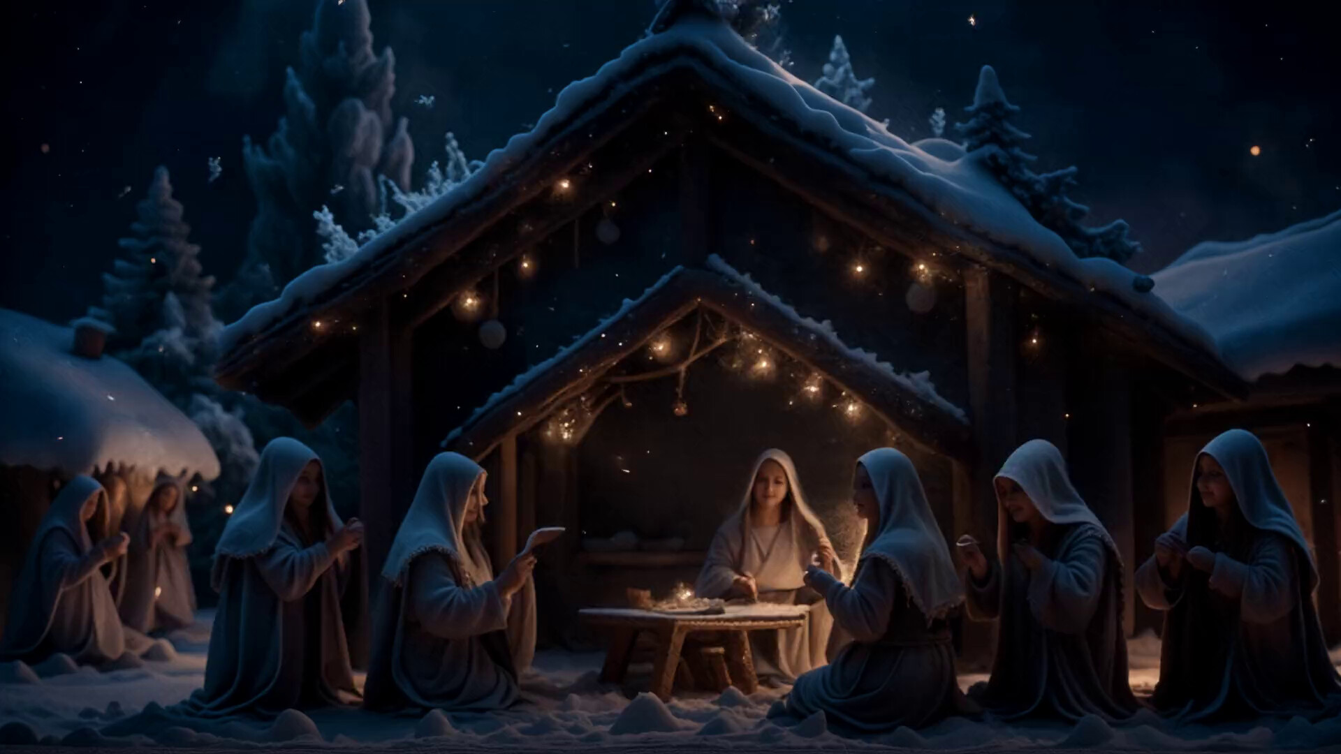 AI-VJ - Christmas Visuals