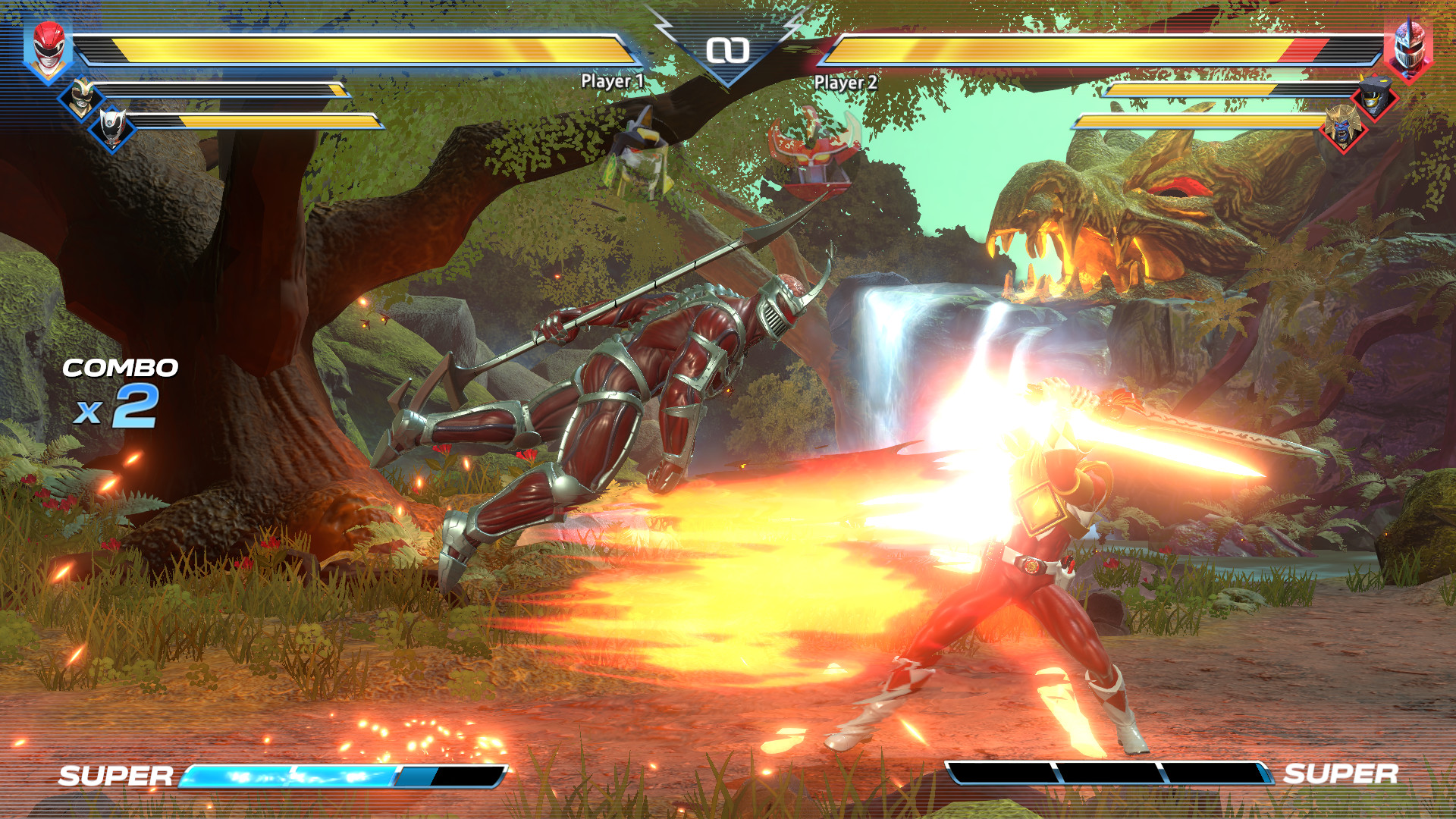 Power Rangers: Battle for the Grid - MMPR Red Dragon Shield Skin