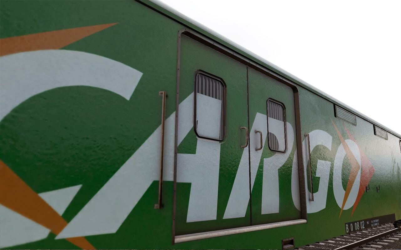 Trainz 2022 DLC - B08 Baggage Car