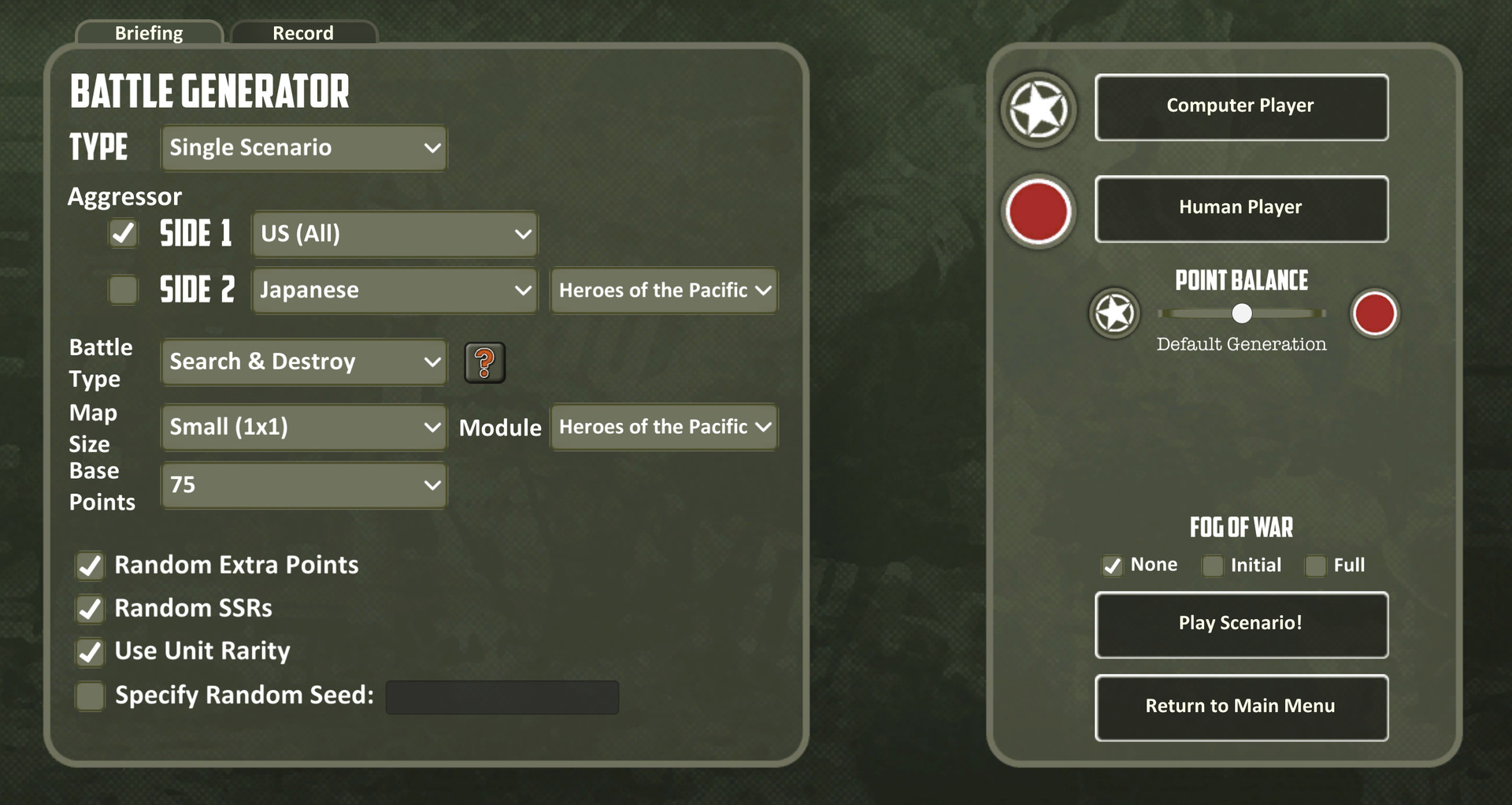 Lock 'n Load Tactical Digital: Battle Generator & Editor