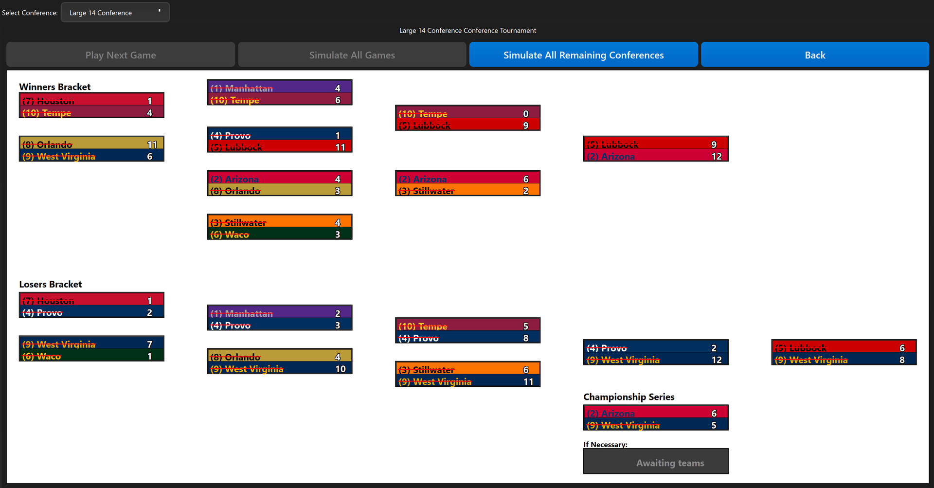 College Baseball: Dynasty Builder