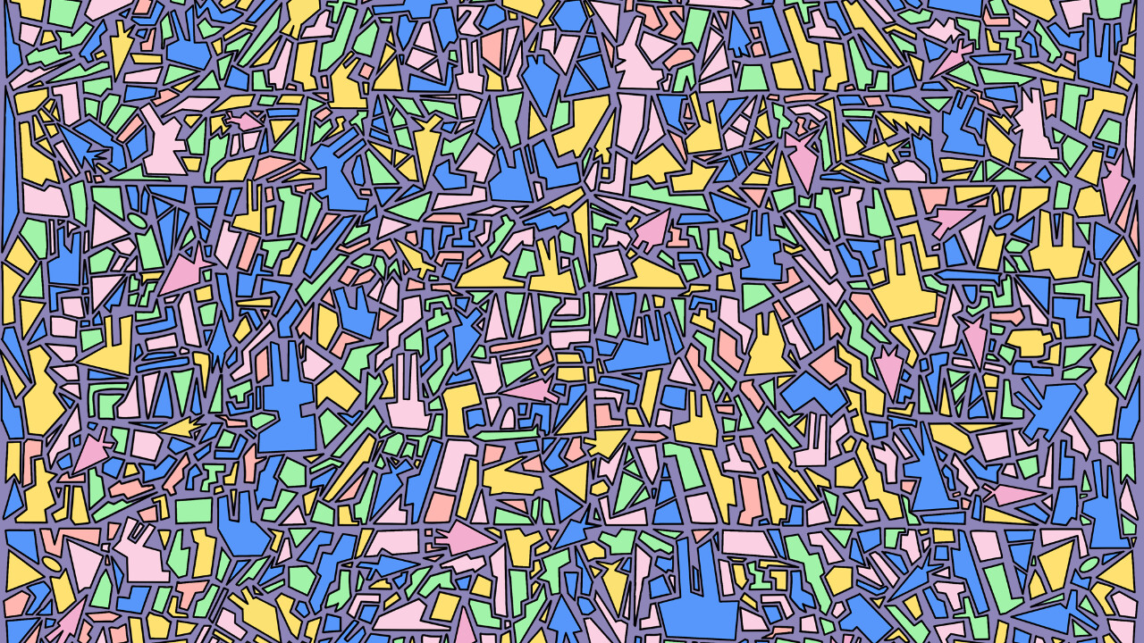 I commissioned some abstract bunnies
