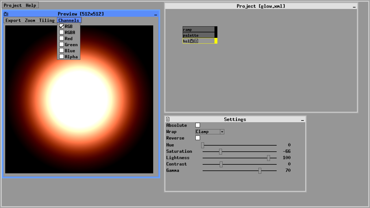 Zeuxis : procedural texture generator