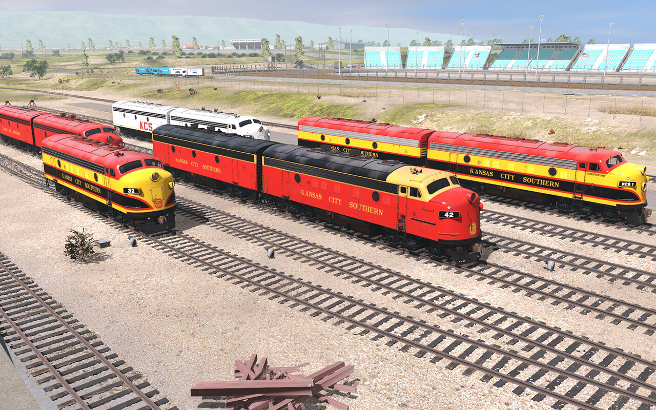 Trainz 2019 DLC - Pro Train: KCS F7 Loco Bundle