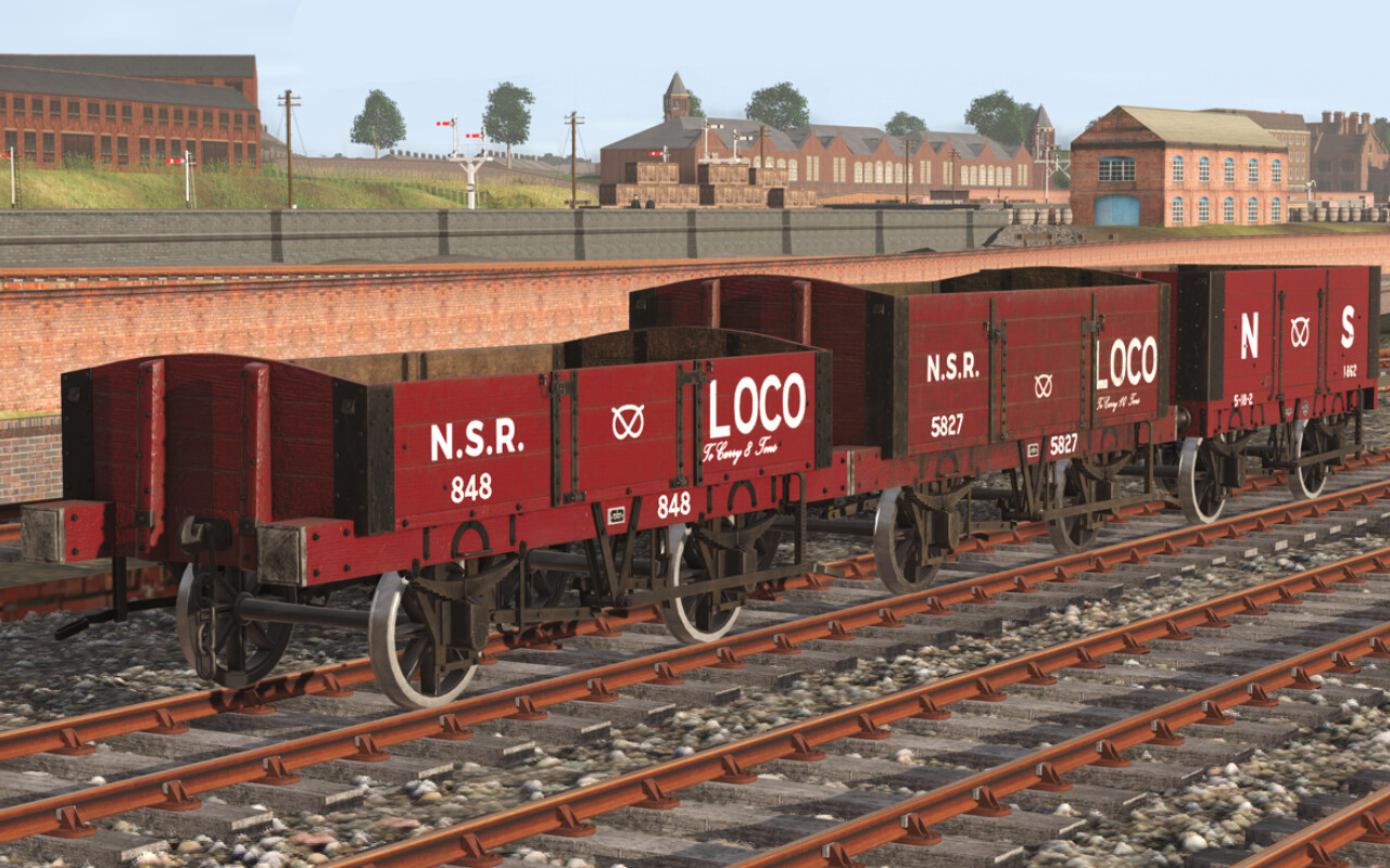 Trainz 2019 DLC - LMS/NSR Wagon Pack 1