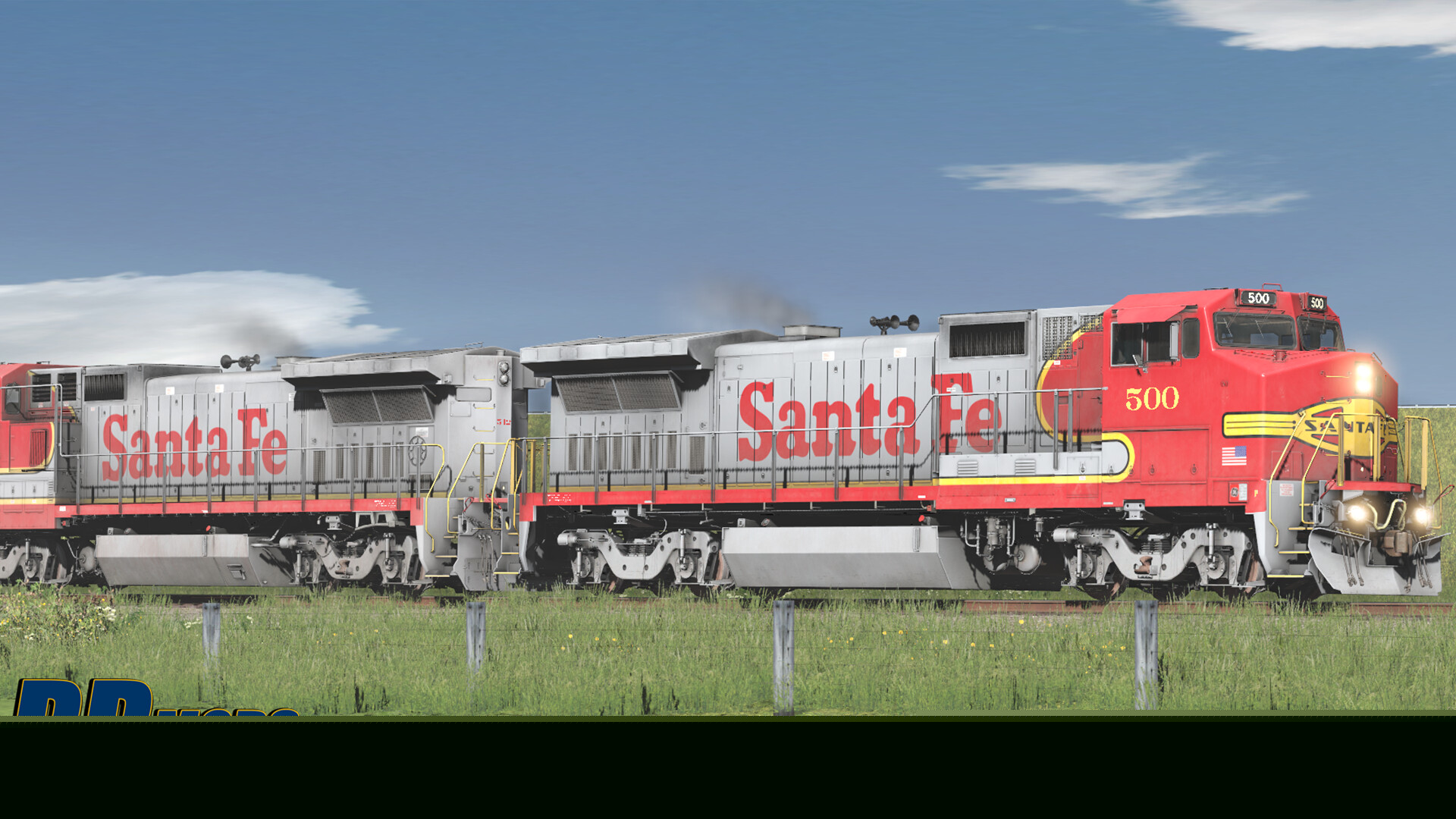 Trainz 2022 DLC - ATSF B40-8W 500-559