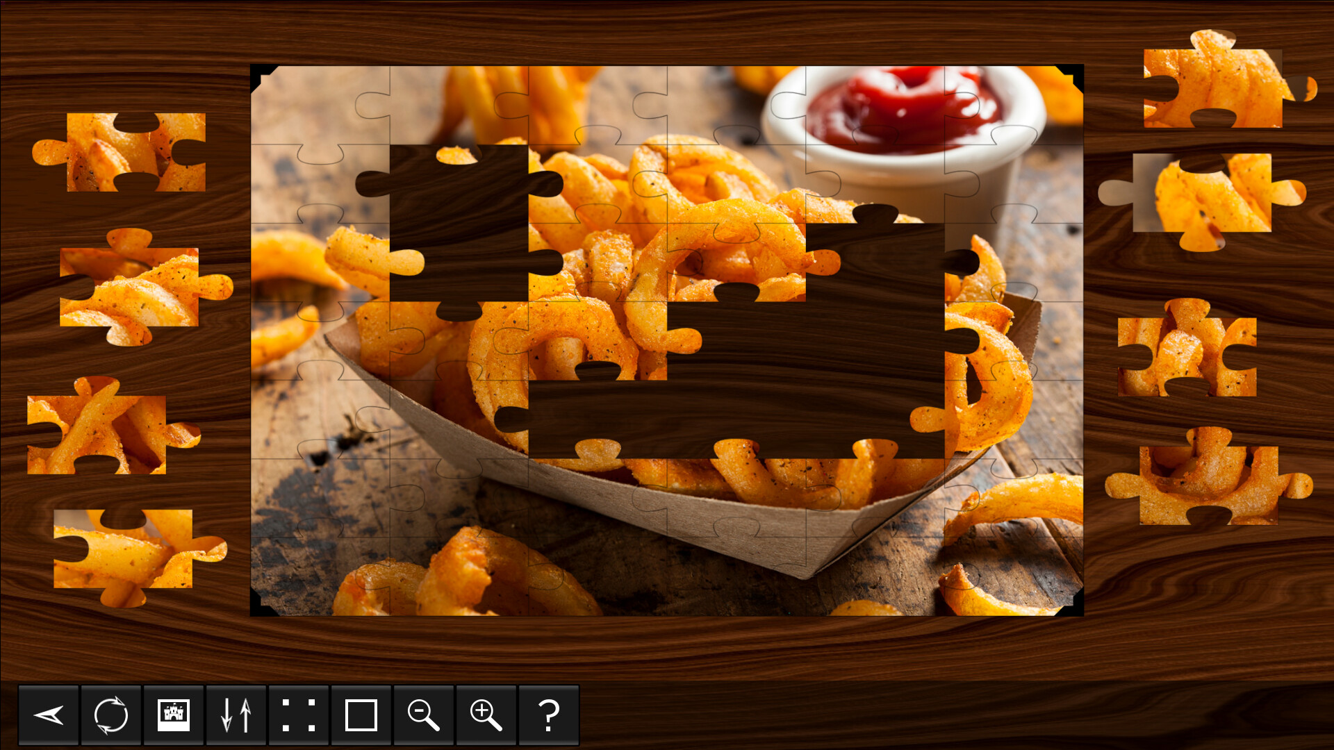 Jigsaw Puzzle World - Fast Food