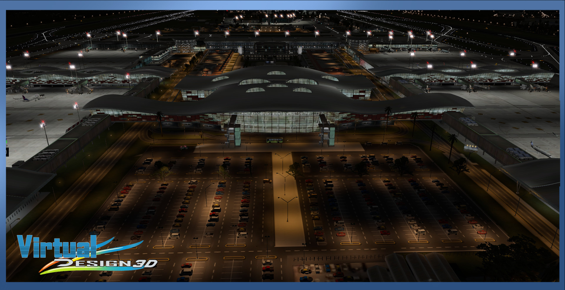 X-Plane 11 - Add-on: Aerosoft - SCEL Intl. Airport & Santiago City 2020