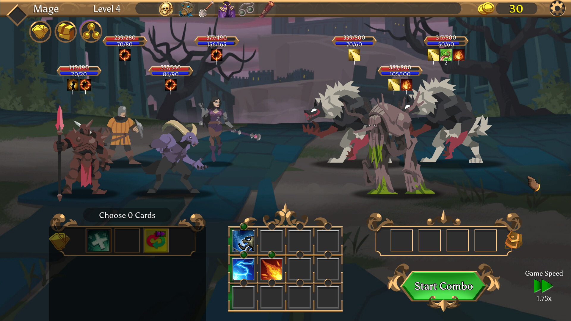 Combo Card Clashers