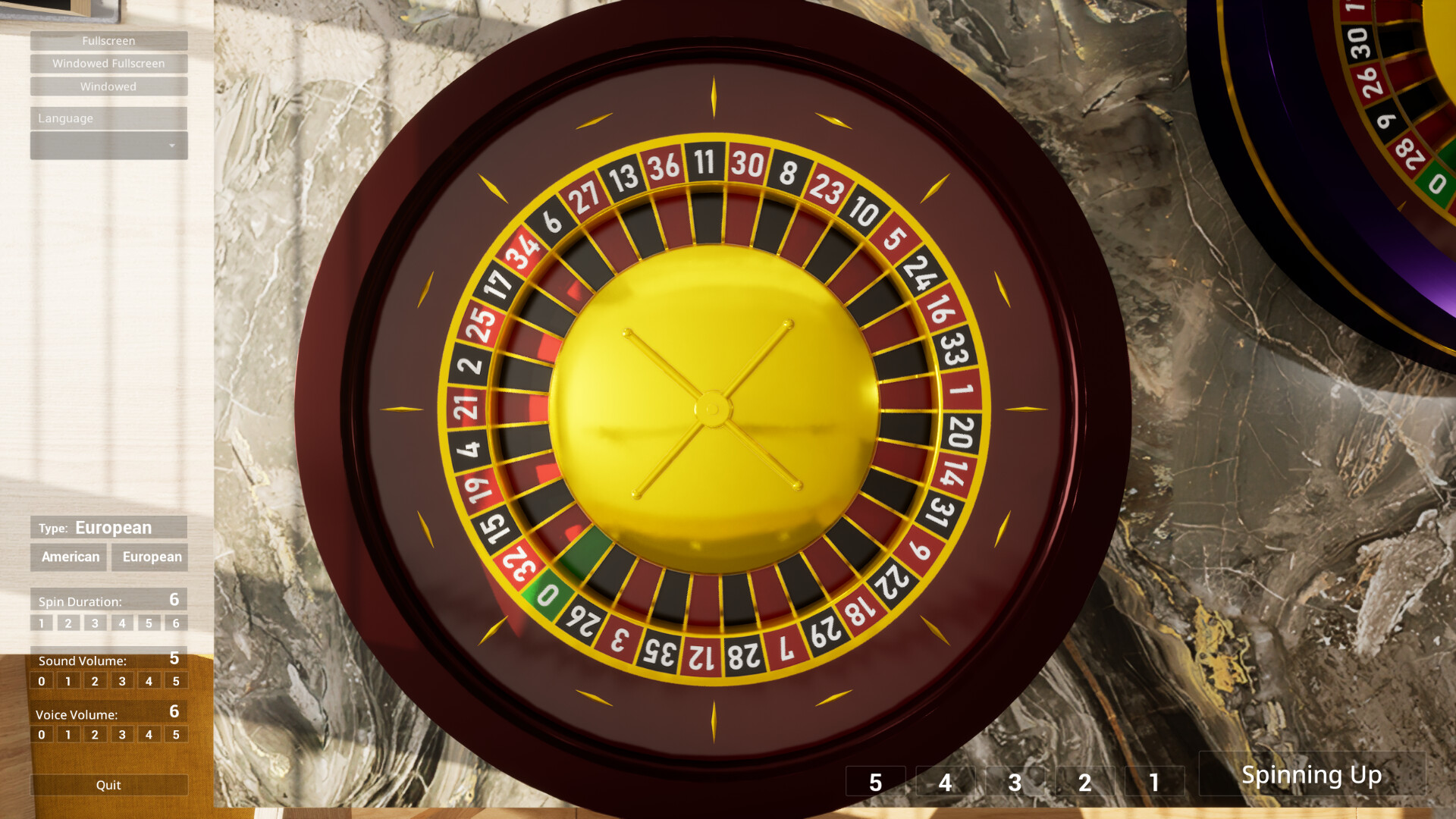 Roulette Wheel Full Version