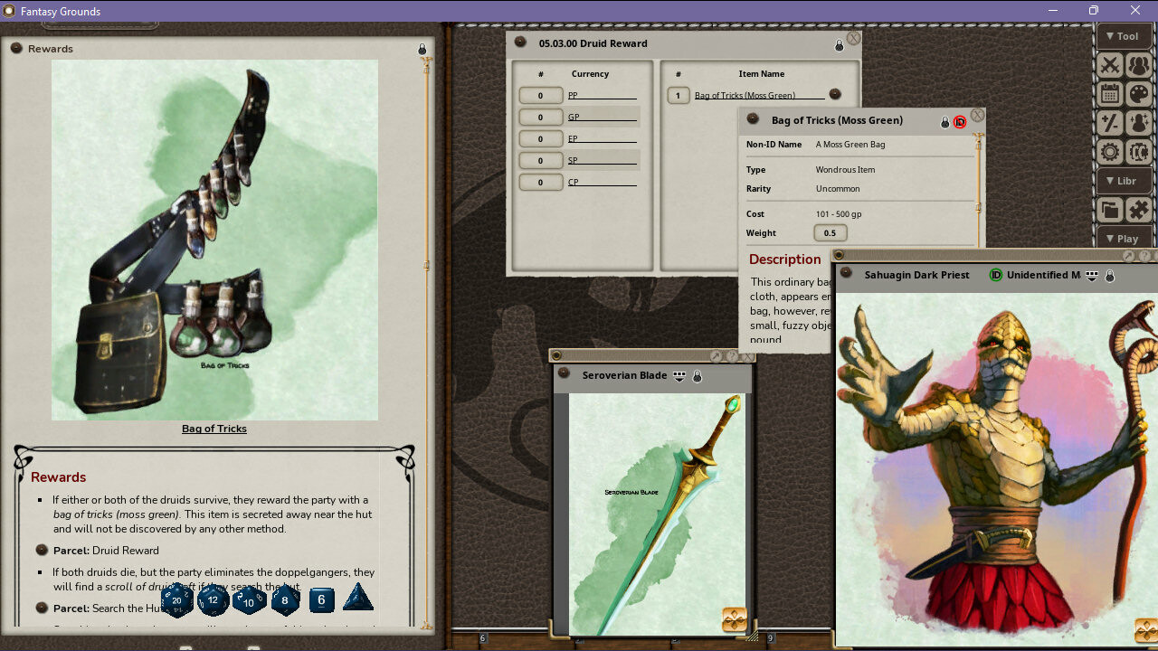 Fantasy Grounds - Encounters in the Forest I