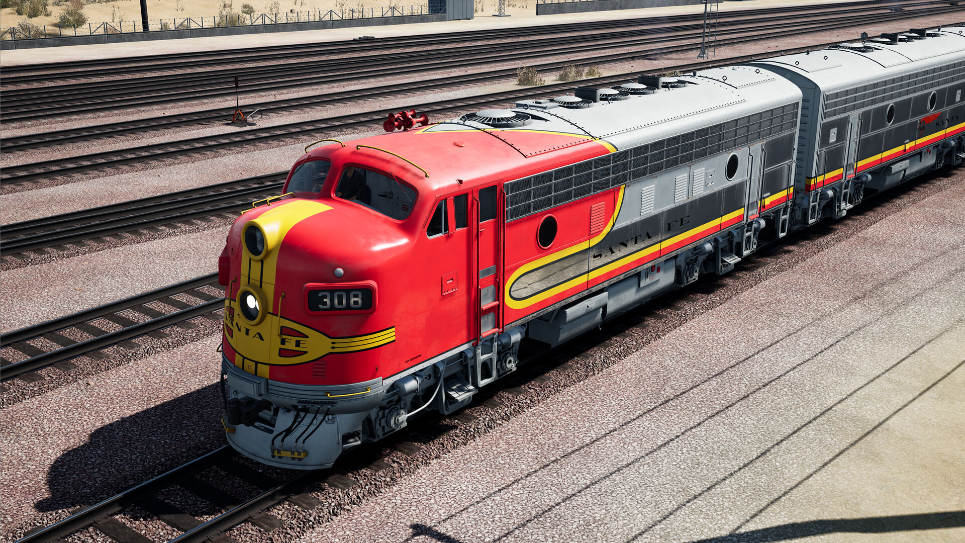 Train Sim World® 4 Compatible: Santa Fe F7 Add-On