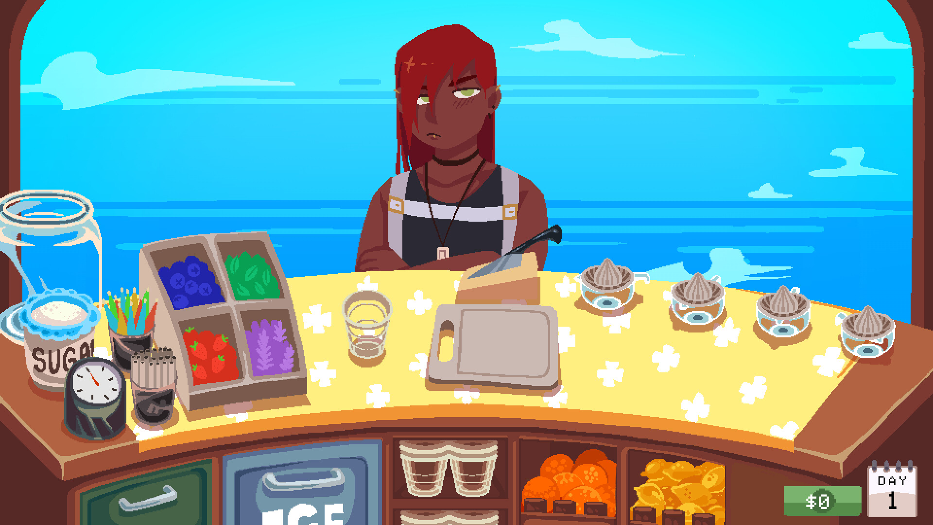 Cozy Lemonade Stand