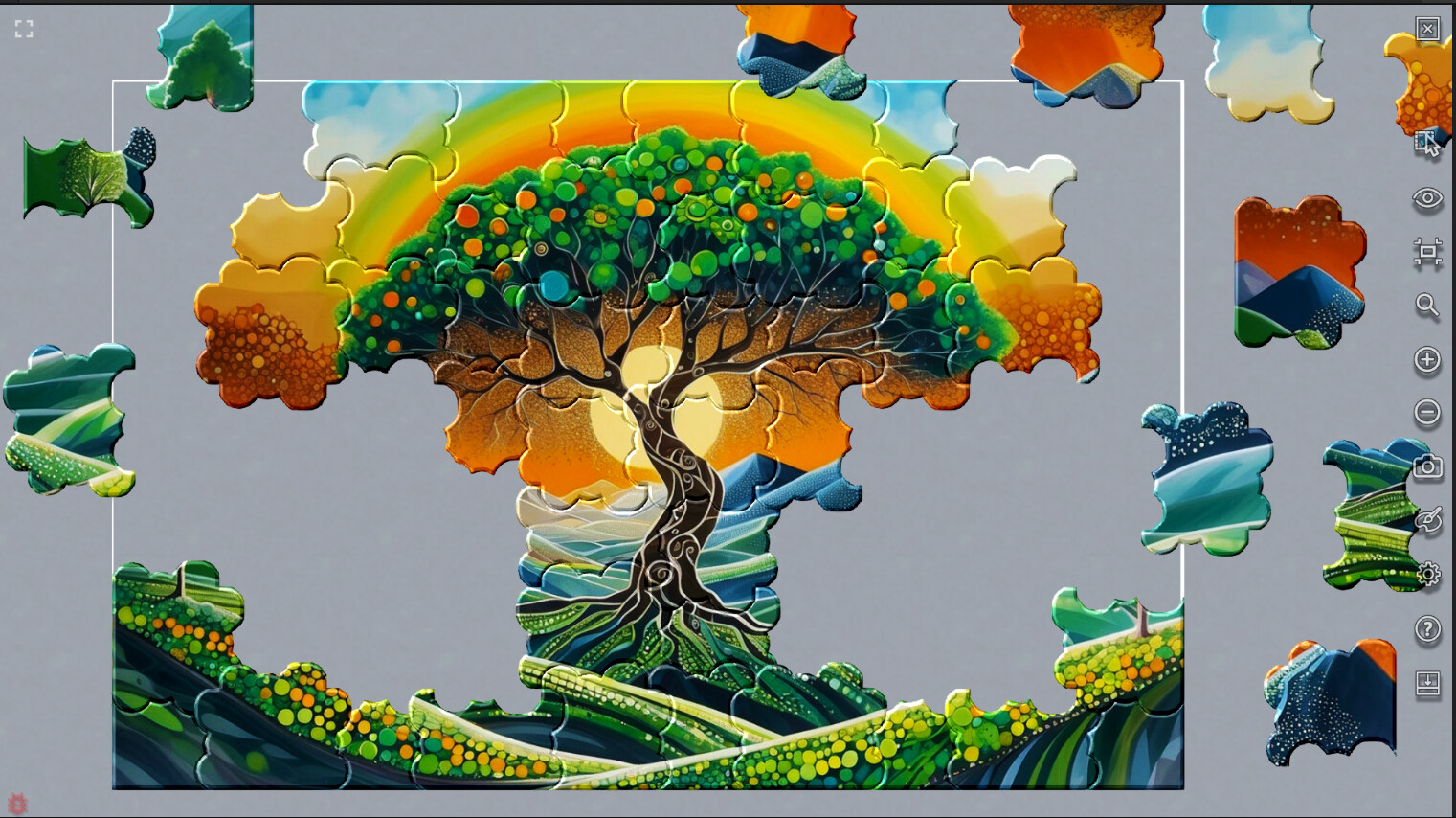 Master of Pieces © Jigsaw Puzzle DLC - Dot Painting