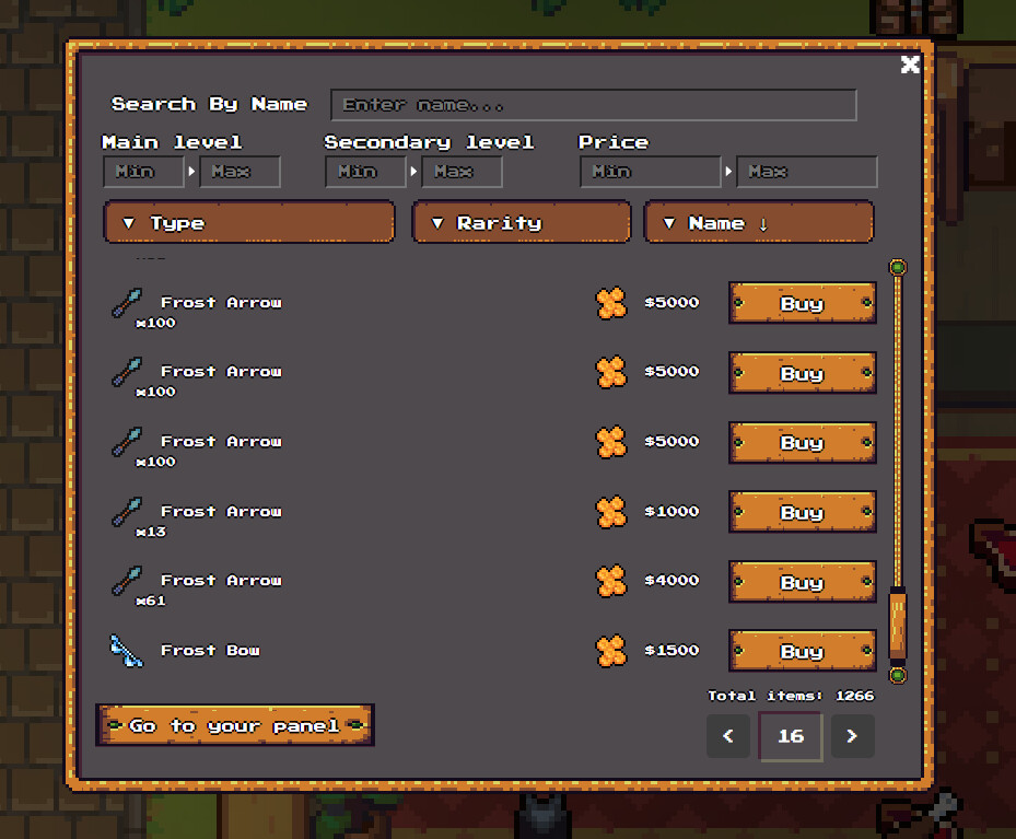 Definya 2D MMORPG
