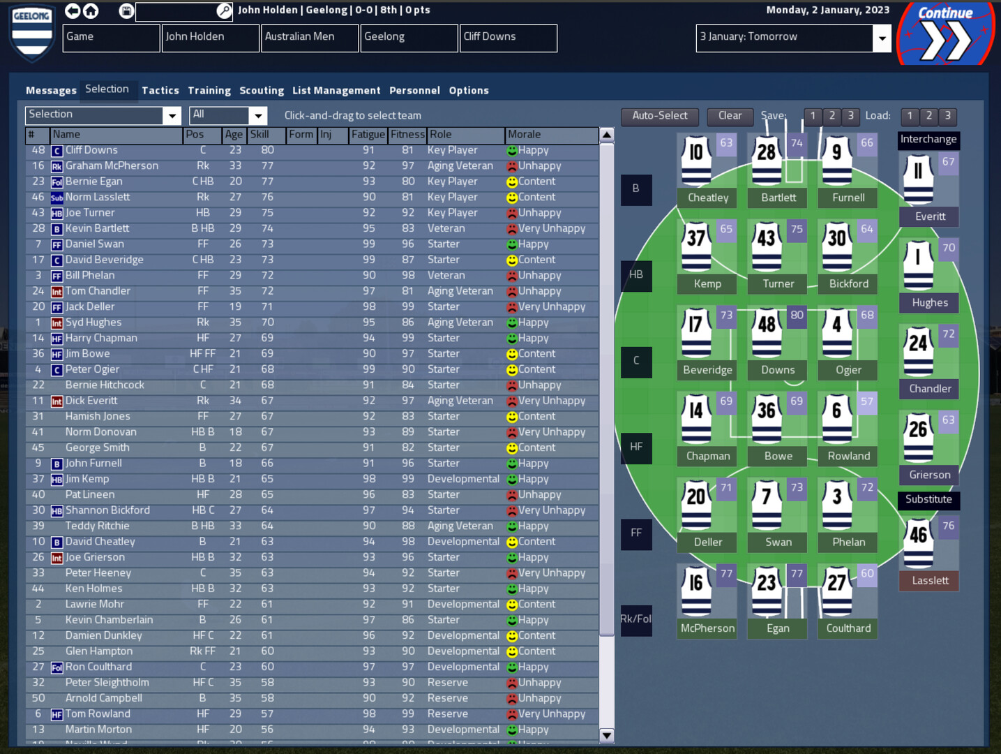Australian Football Coach 2023
