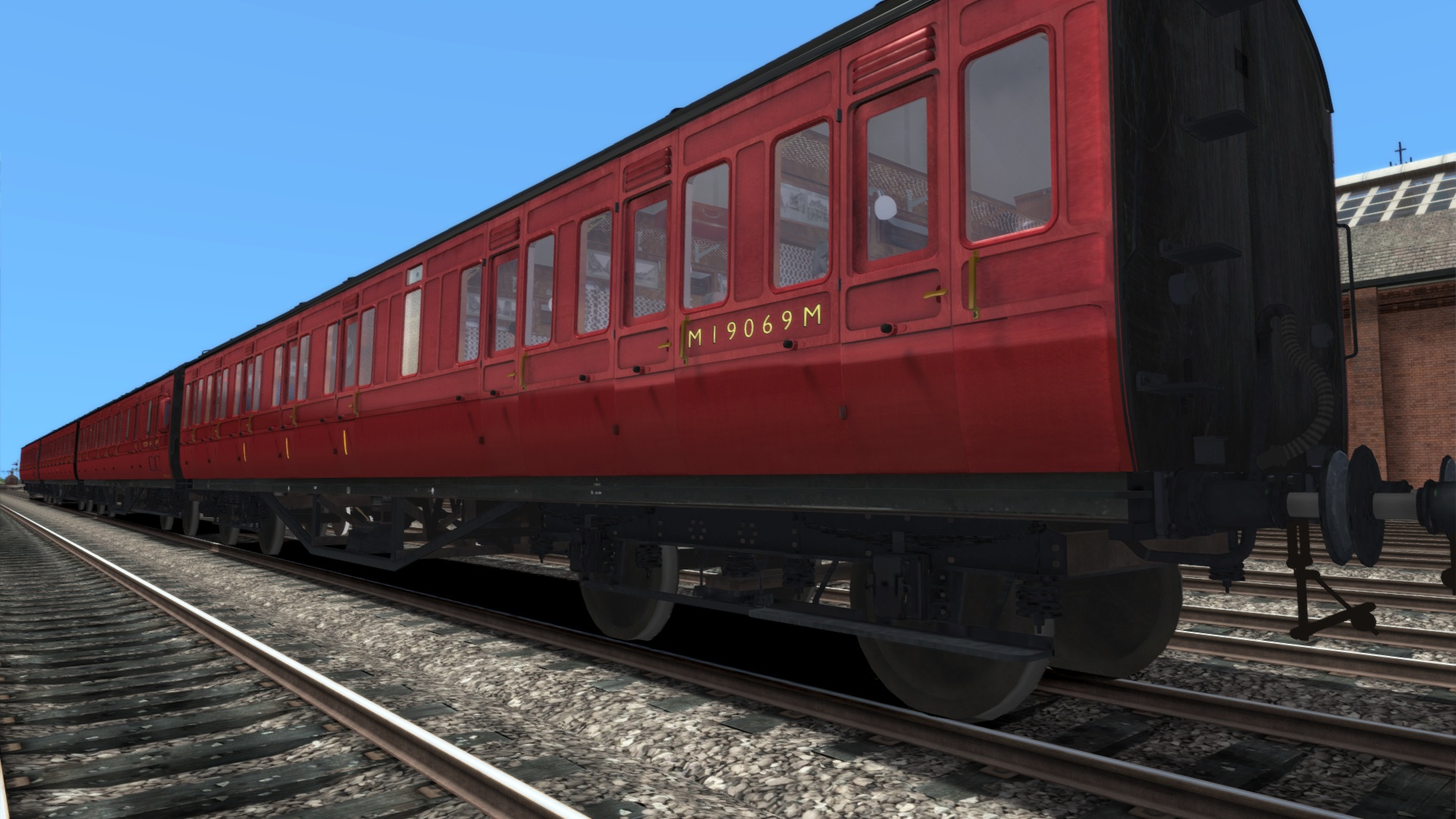 TS Marketplace: LMS Period 1 Non-Corridor Coach Pack BR Maroon